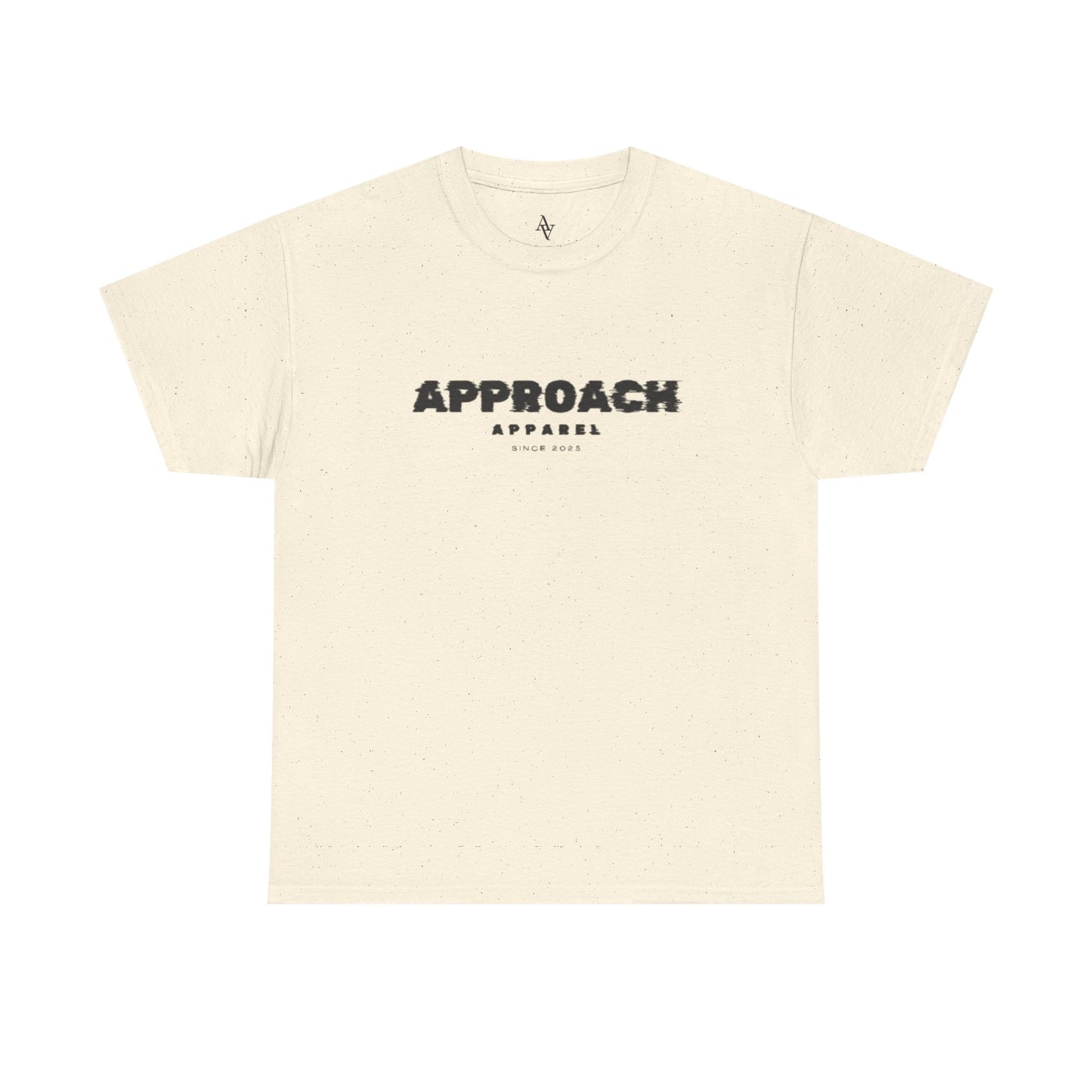 Approach Apparel Heavy Cotton Tee – ‘Approach’ Graphic Shirt, Casual Wear, Gifts for Him/Her, Daily Comfort, Streetwear Style