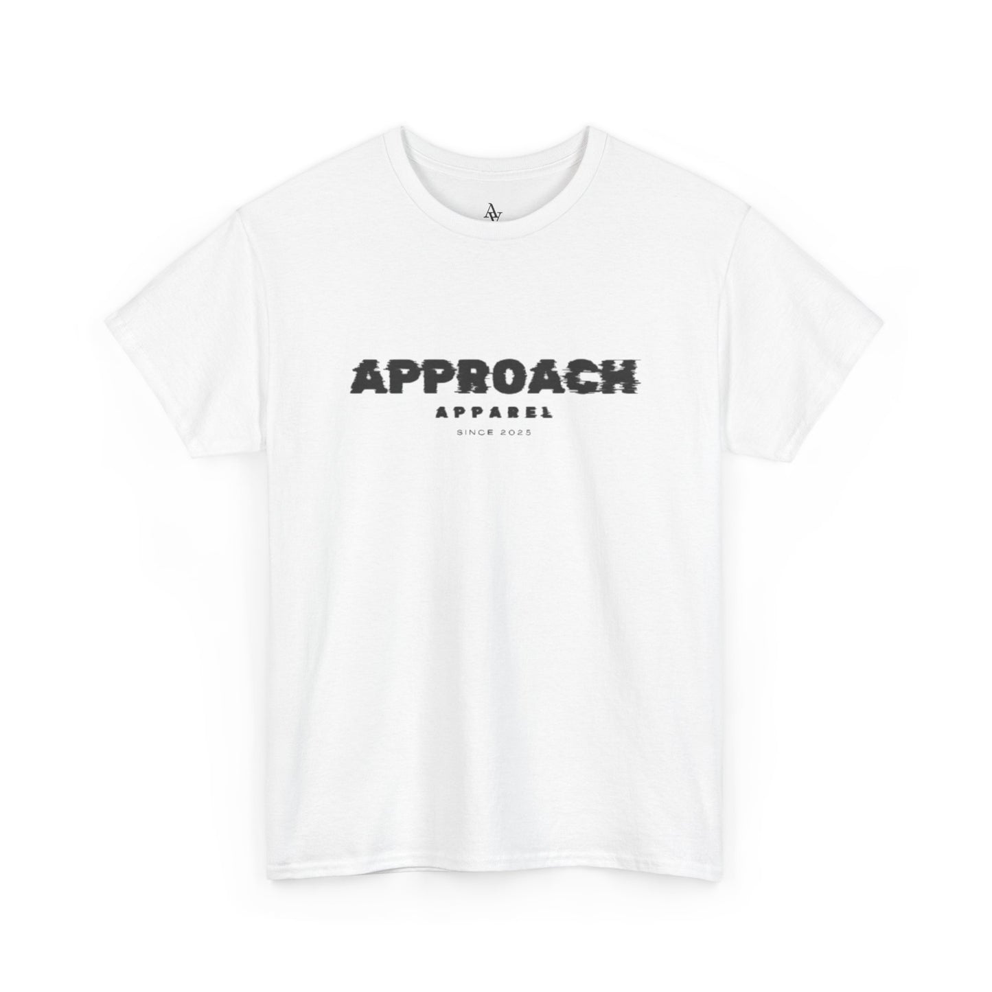 Approach Apparel Heavy Cotton Tee – ‘Approach’ Graphic Shirt, Casual Wear, Gifts for Him/Her, Daily Comfort, Streetwear Style