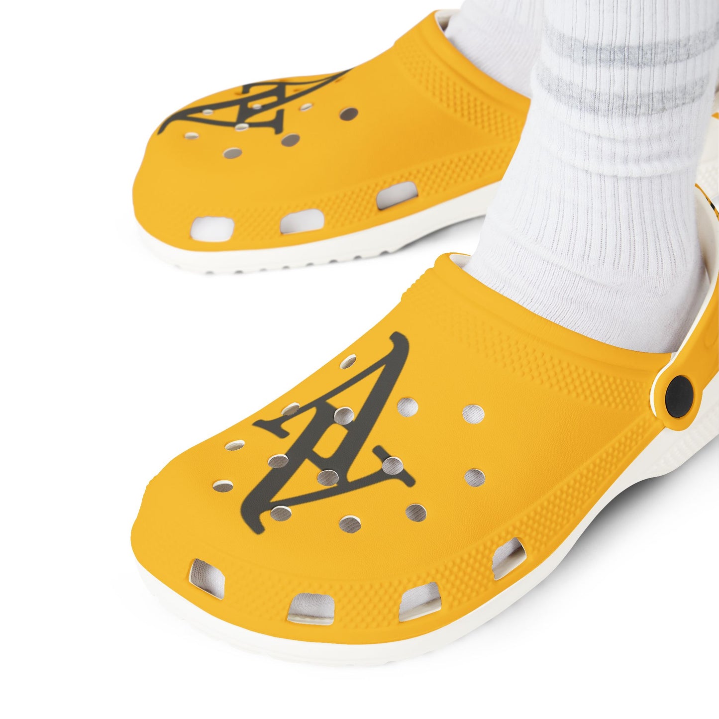Stylish Approach Apparel Yellow EVA Foam Clogs - Trendy Slip-On Shoes for Comfort