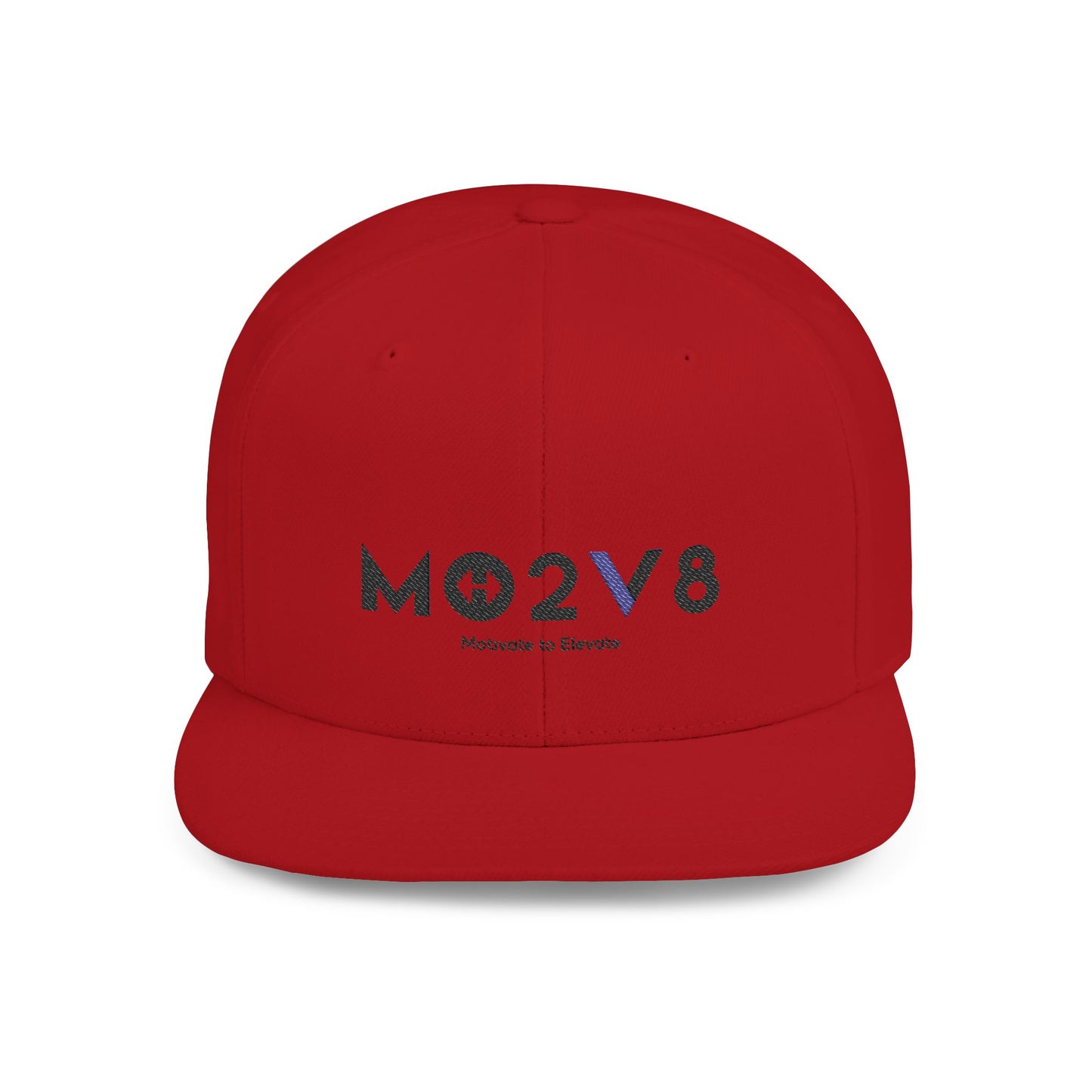 Stylish MO2V8 Flat Bill Snapback Hat, Cool Adjustable Cap for Streetwear, Great Gift for Sports Fans, Casual Outfits, Summer Festivals