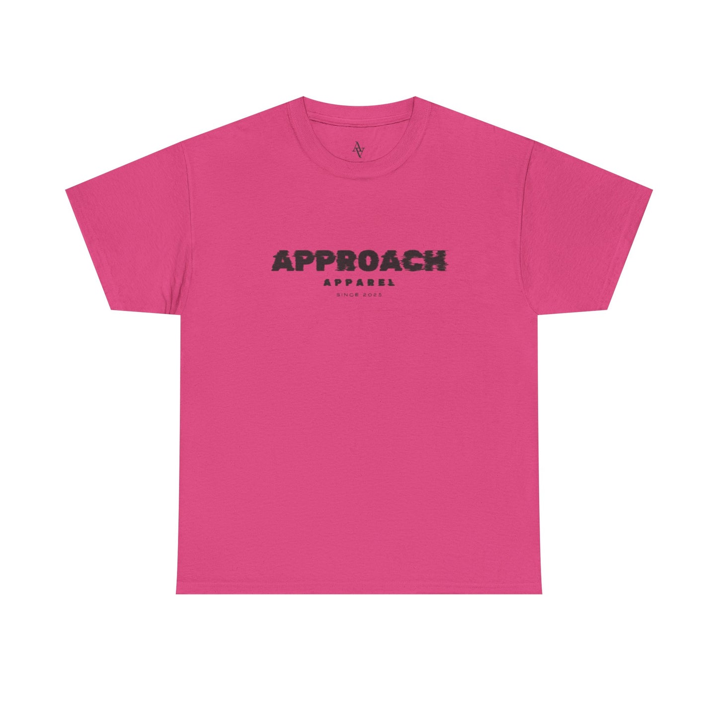 Approach Apparel Heavy Cotton Tee – ‘Approach’ Graphic Shirt, Casual Wear, Gifts for Him/Her, Daily Comfort, Streetwear Style