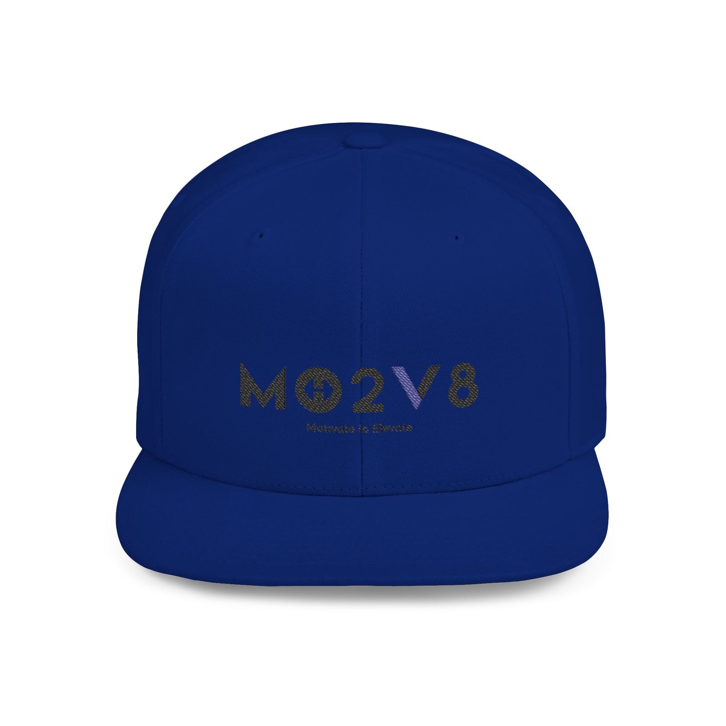 Stylish MO2V8 Flat Bill Snapback Hat, Cool Adjustable Cap for Streetwear, Great Gift for Sports Fans, Casual Outfits, Summer Festivals