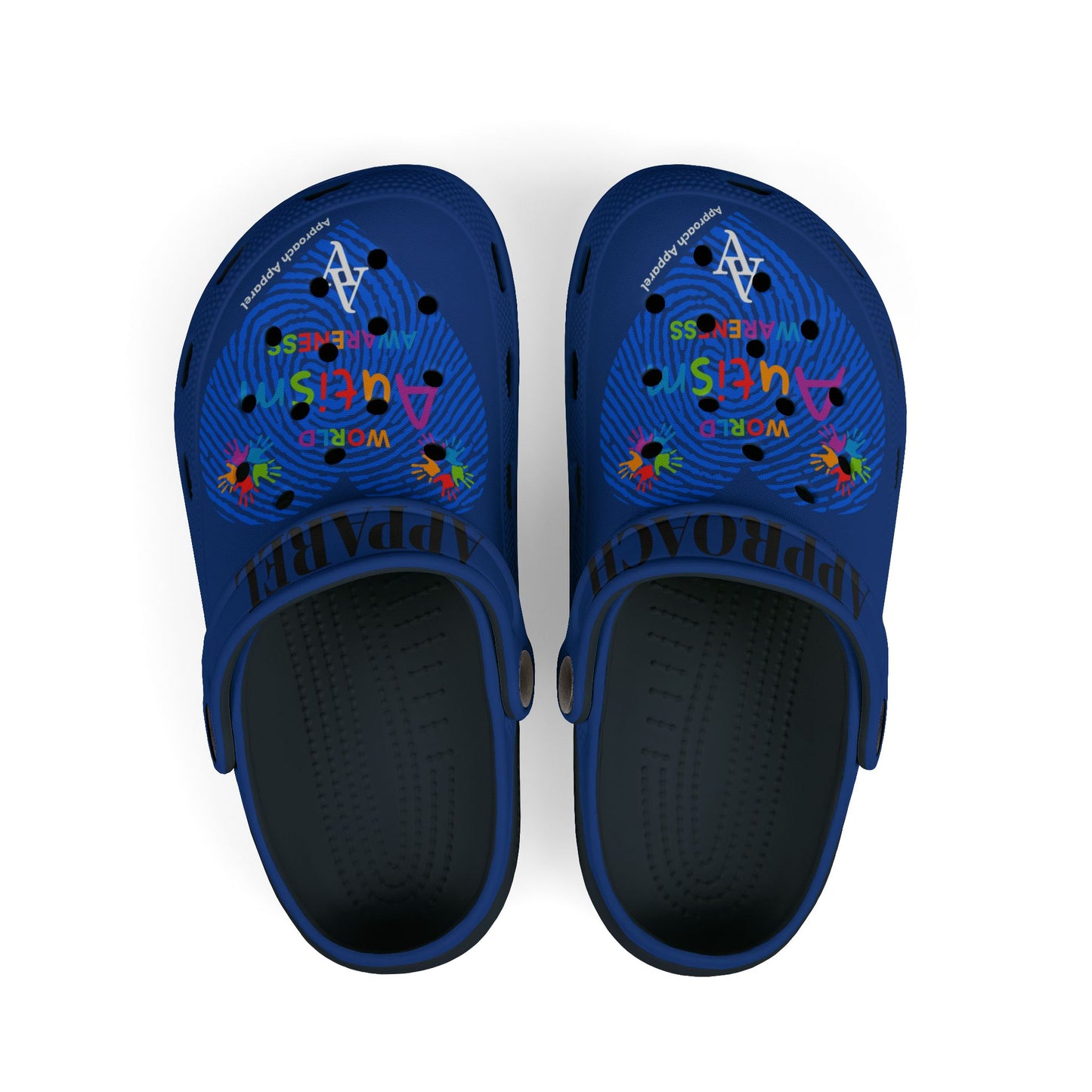 Approach Apparel Autism Awareness Kids' Foam Clogs - Perfect for Playtime and Summer Fun