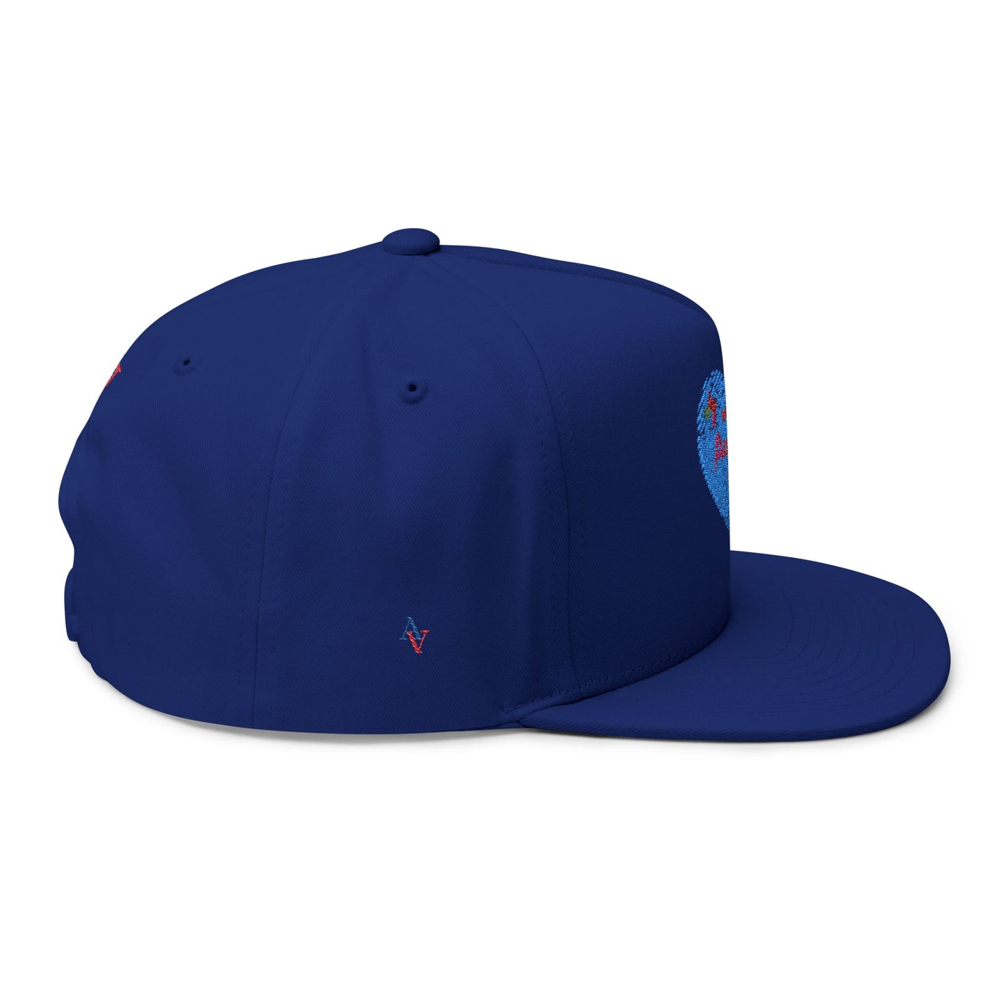 Approach Apparel Autism Awareness Flat Bill Cap - Stylish Embroidered Hat for Casual Wear