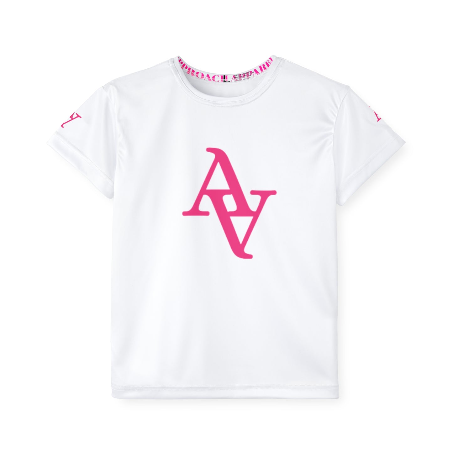 Approach Apparel Kids Sports Jersey - Fight, Thrive, Honor Breast Cancer Awareness Tee