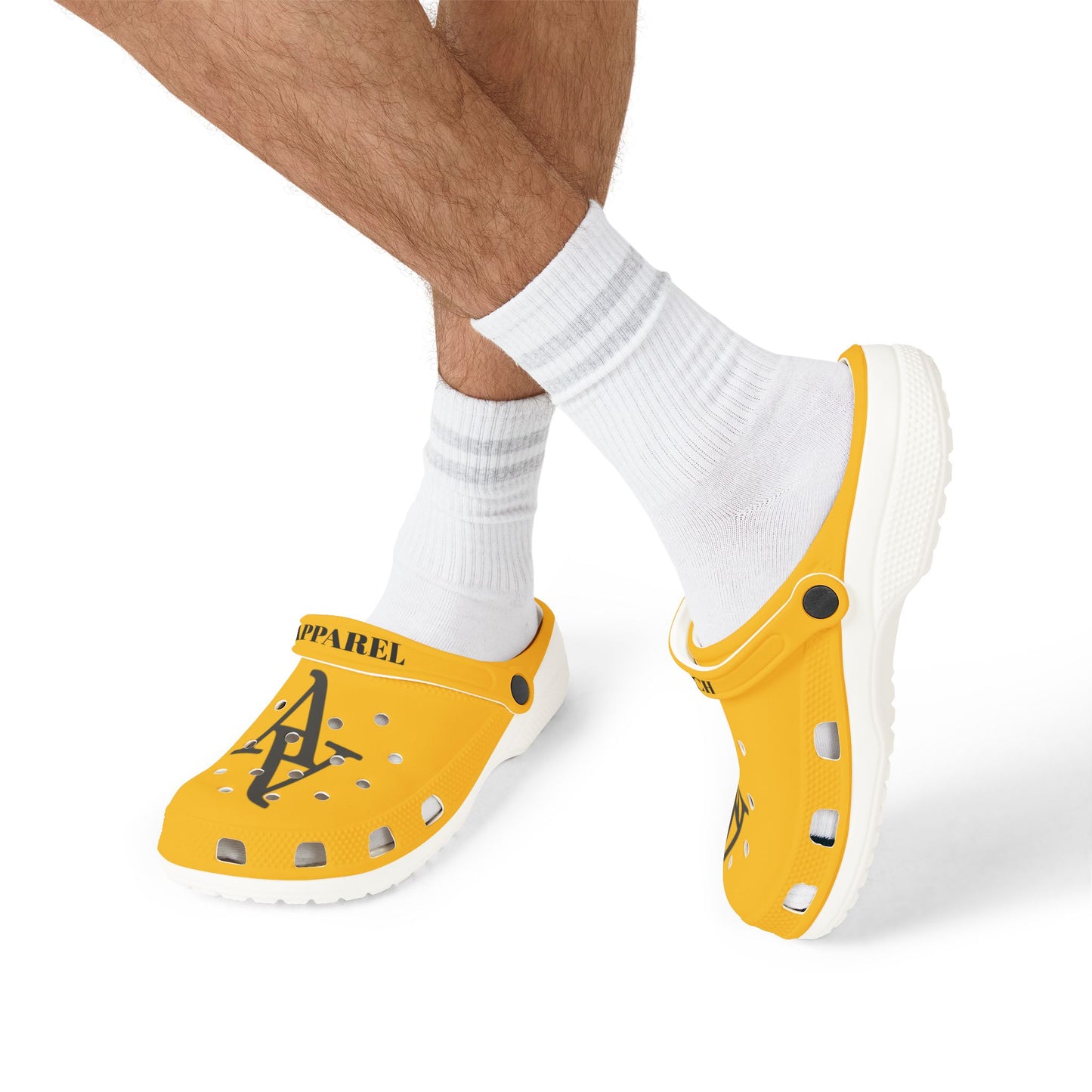 Stylish Approach Apparel Yellow EVA Foam Clogs - Trendy Slip-On Shoes for Comfort