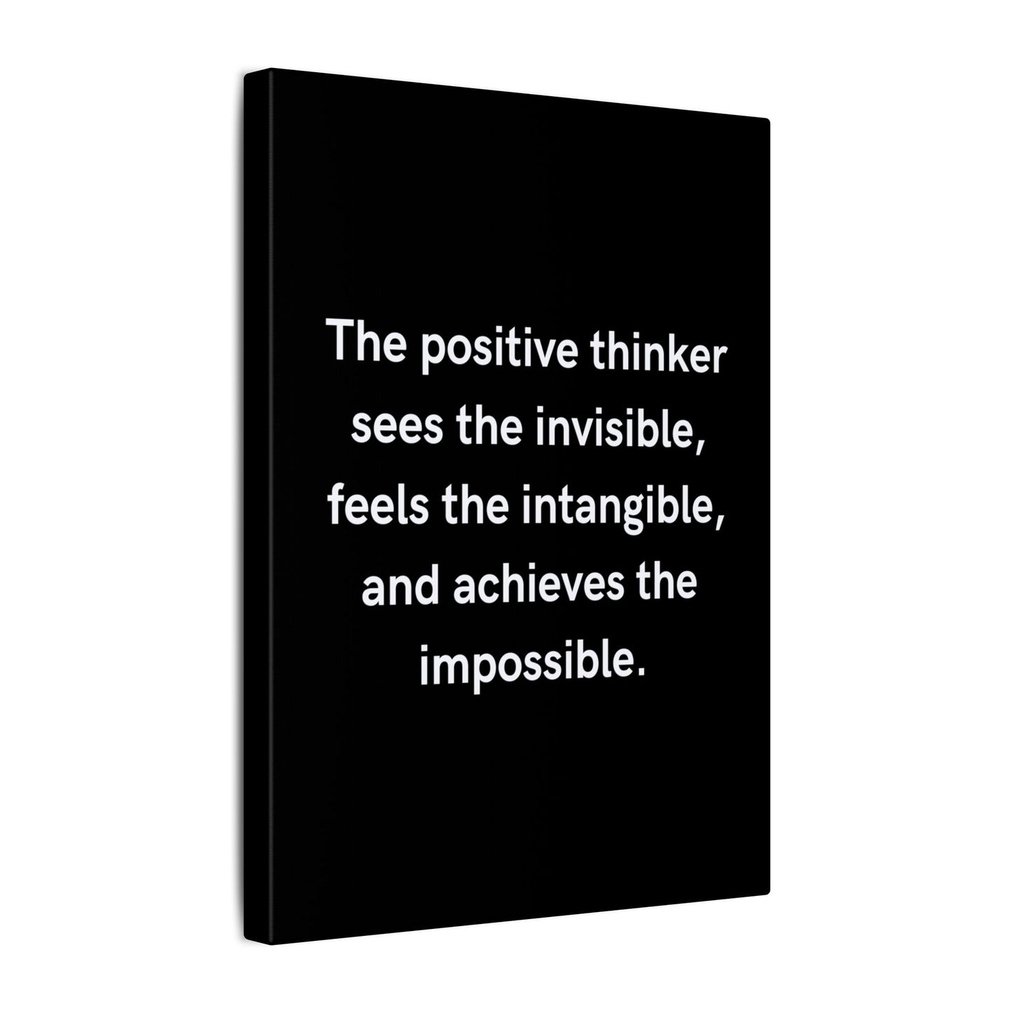 MO2V8 Inspirational Wall Art Canvas Print, Motivational Home Decor, Positive Quote Decoration, Gift for Entrepreneurs, Office Wall Art