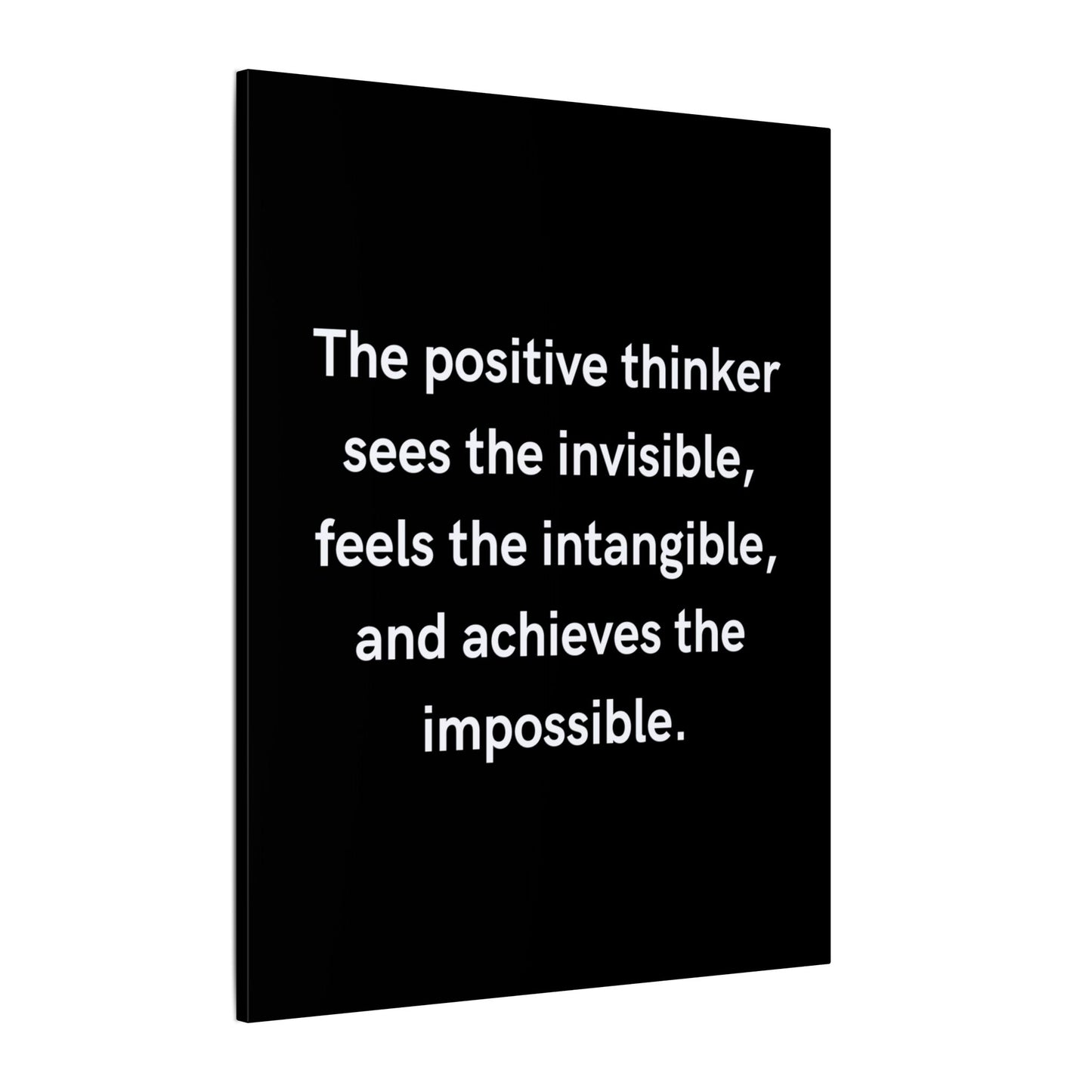 MO2V8 Inspirational Wall Art Canvas Print, Motivational Home Decor, Positive Quote Decoration, Gift for Entrepreneurs, Office Wall Art