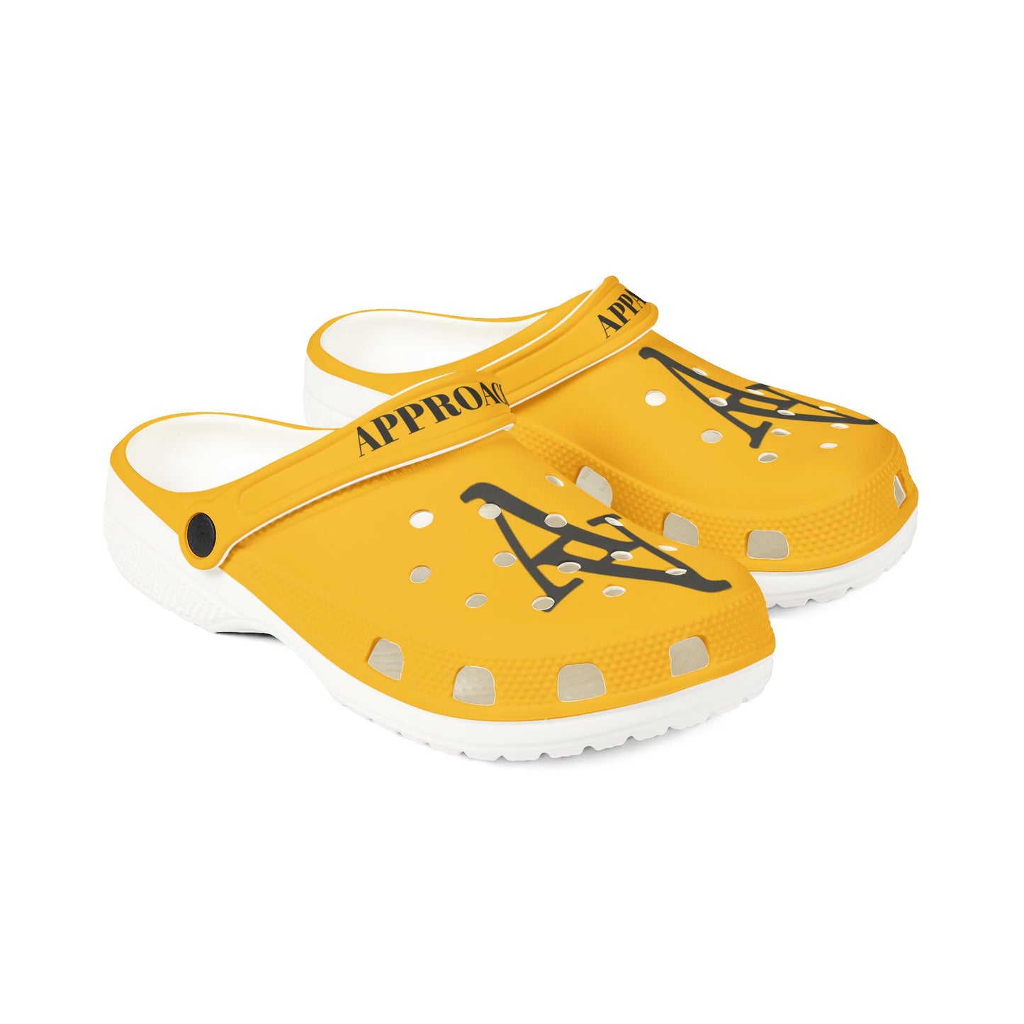 Stylish Approach Apparel Yellow EVA Foam Clogs - Trendy Slip-On Shoes for Comfort