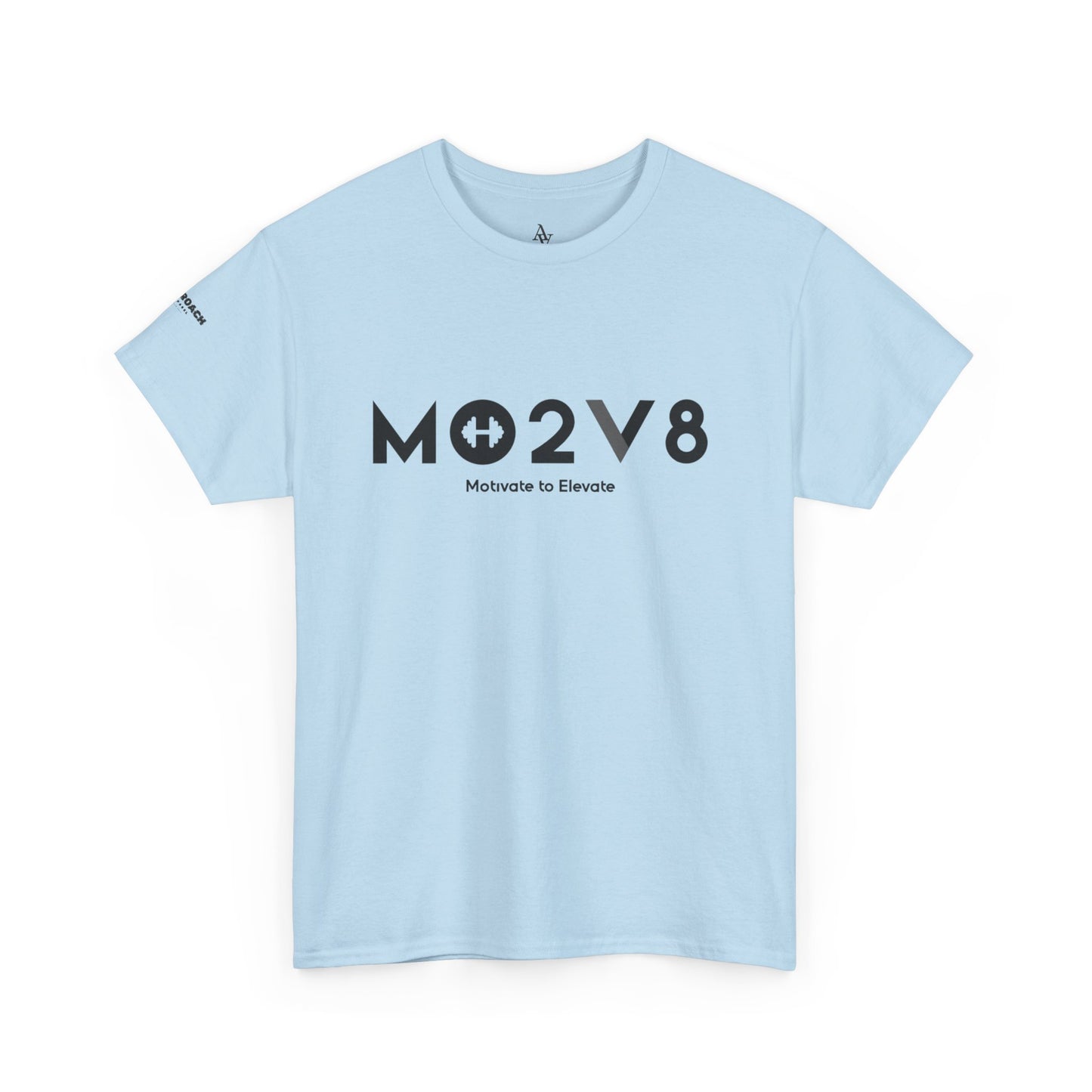 MO2V8 Heavy Cotton Tee, Graphic Tee, Casual Wear, Gift for Him/Her, Everyday T-Shirt, Comfortable Fashion