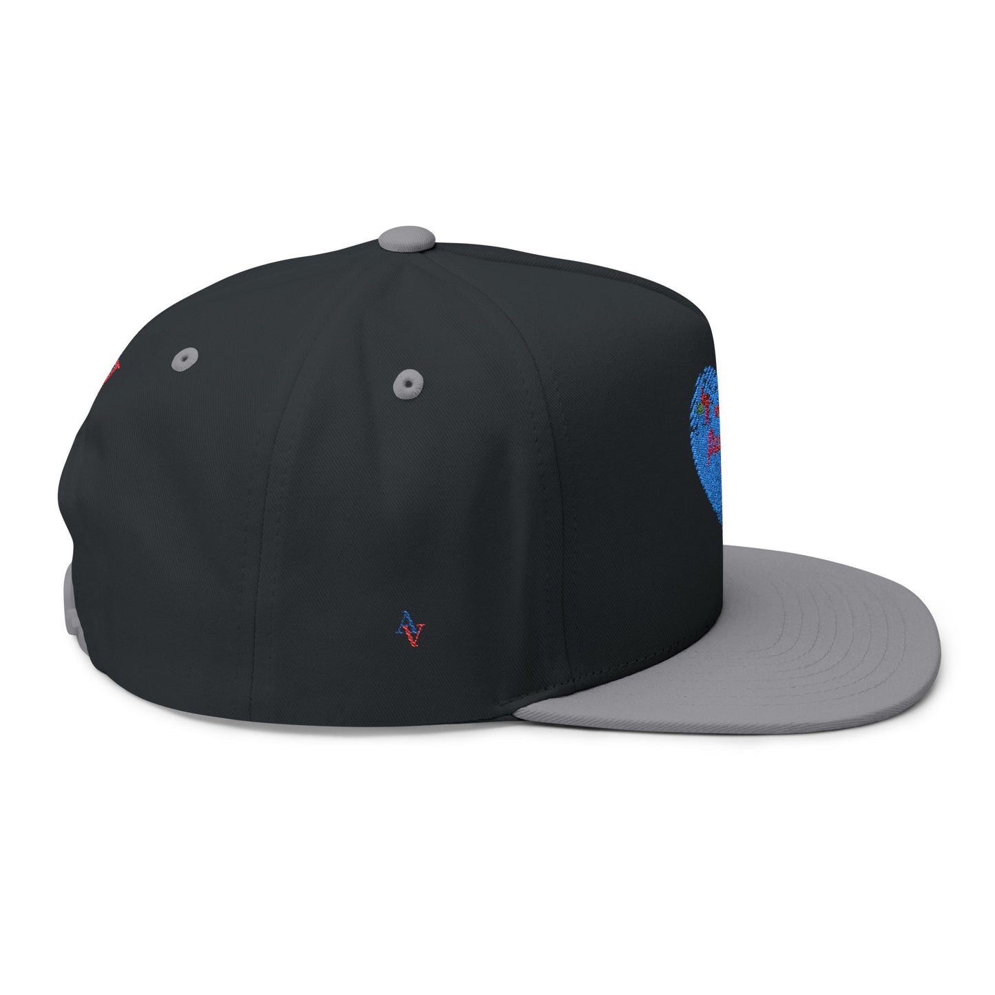 Approach Apparel Autism Awareness Flat Bill Cap - Stylish Embroidered Hat for Casual Wear