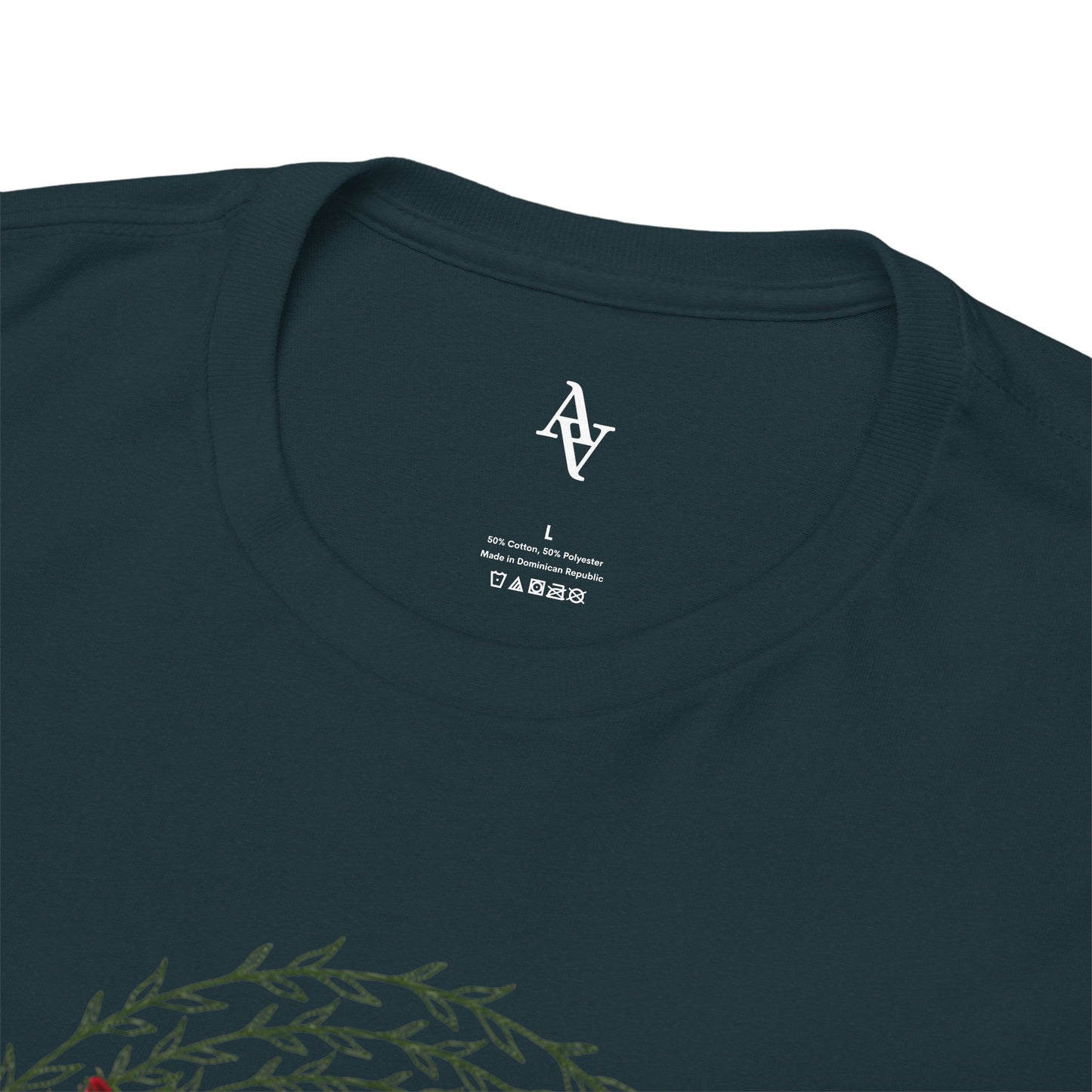 Approach Apparel Rose Embroidered Heavy Cotton Tee, Casual Summer Top, Vintage Style Gift, Floral Graphic Shirt, Trendy Streetwear