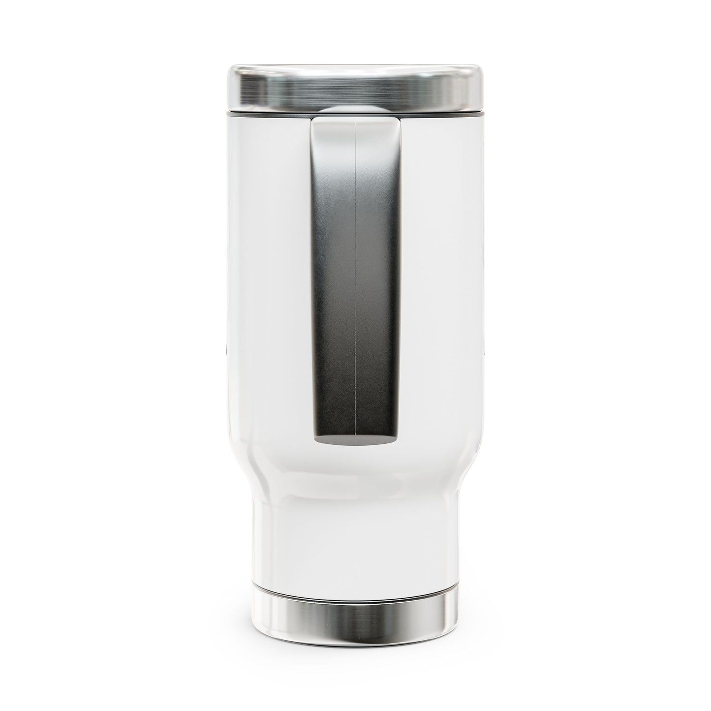 Approach Apparel Stainless Steel Travel Mug with Handle | 14oz | Perfect for On-the-Go Coffee Lovers