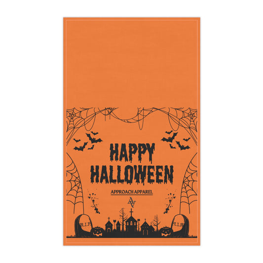 Approach Apparel Halloween Tea Towels, Spooky Kitchen Decor, Fall Home Accessories, Holiday Gifts, Festive Dish Towels, Haunted House Theme
