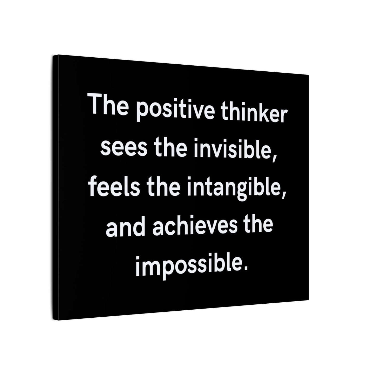 MO2V8 Inspirational Wall Art Canvas Print, Motivational Home Decor, Positive Quote Decoration, Gift for Entrepreneurs, Office Wall Art