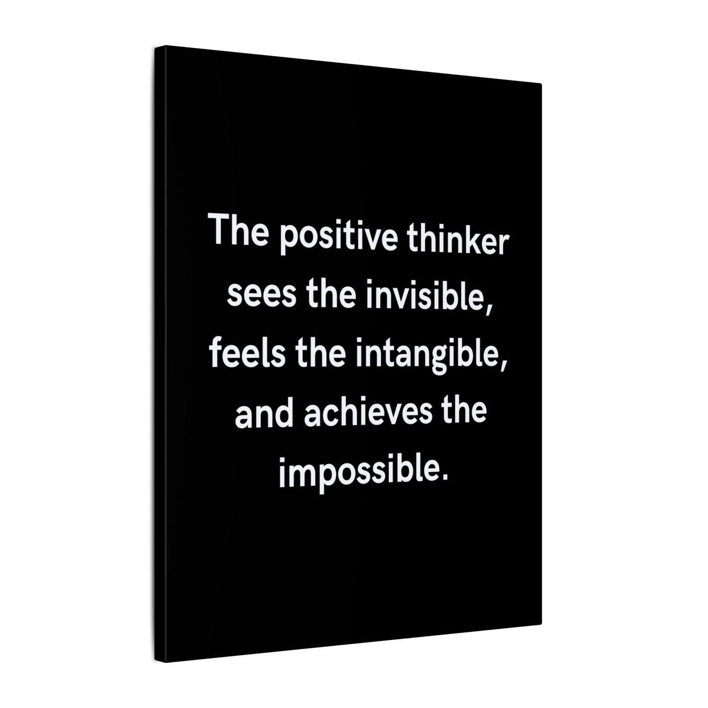 MO2V8 Inspirational Wall Art Canvas Print, Motivational Home Decor, Positive Quote Decoration, Gift for Entrepreneurs, Office Wall Art