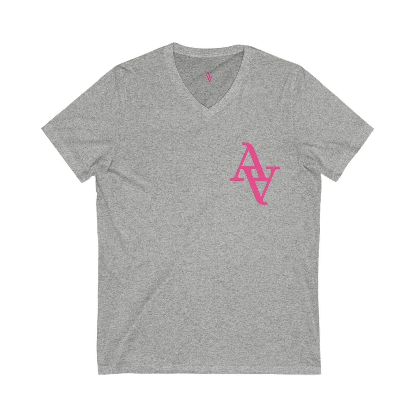 Approach Apparel Breast Cancer Awareness V-Neck Tee - Fight, Thrive, Hope
