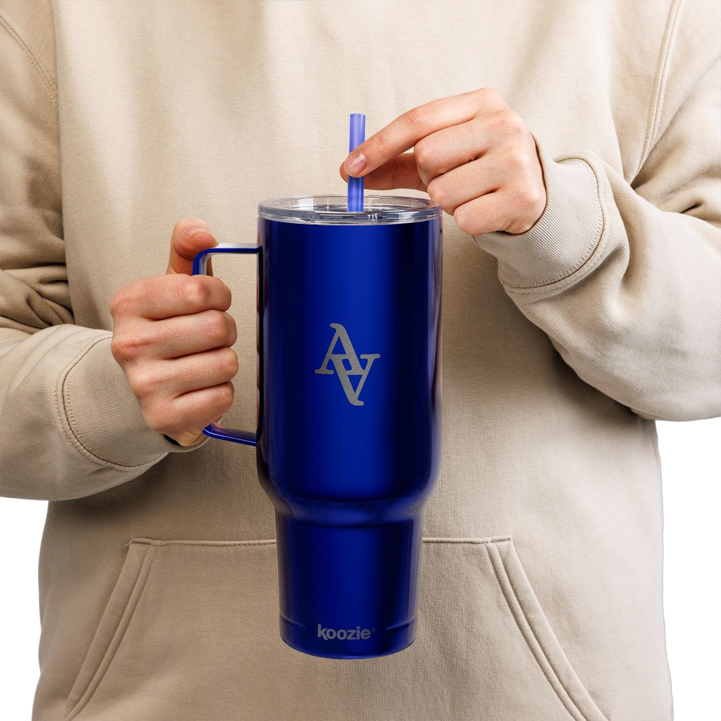 Approach Apparel Insulated Tumbler - 40oz Travel Mug with Lid