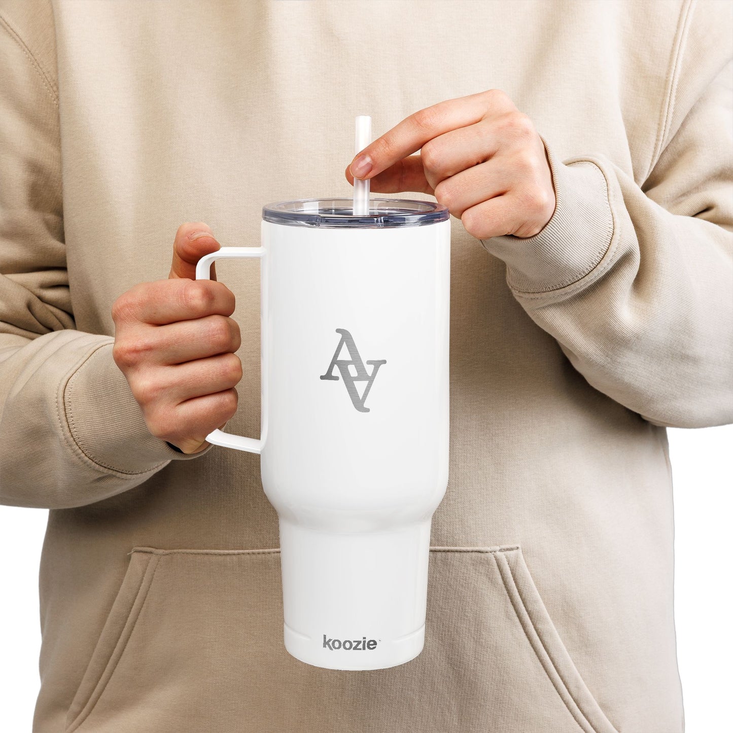 Approach Apparel Insulated Tumbler - 40oz Travel Mug with Lid
