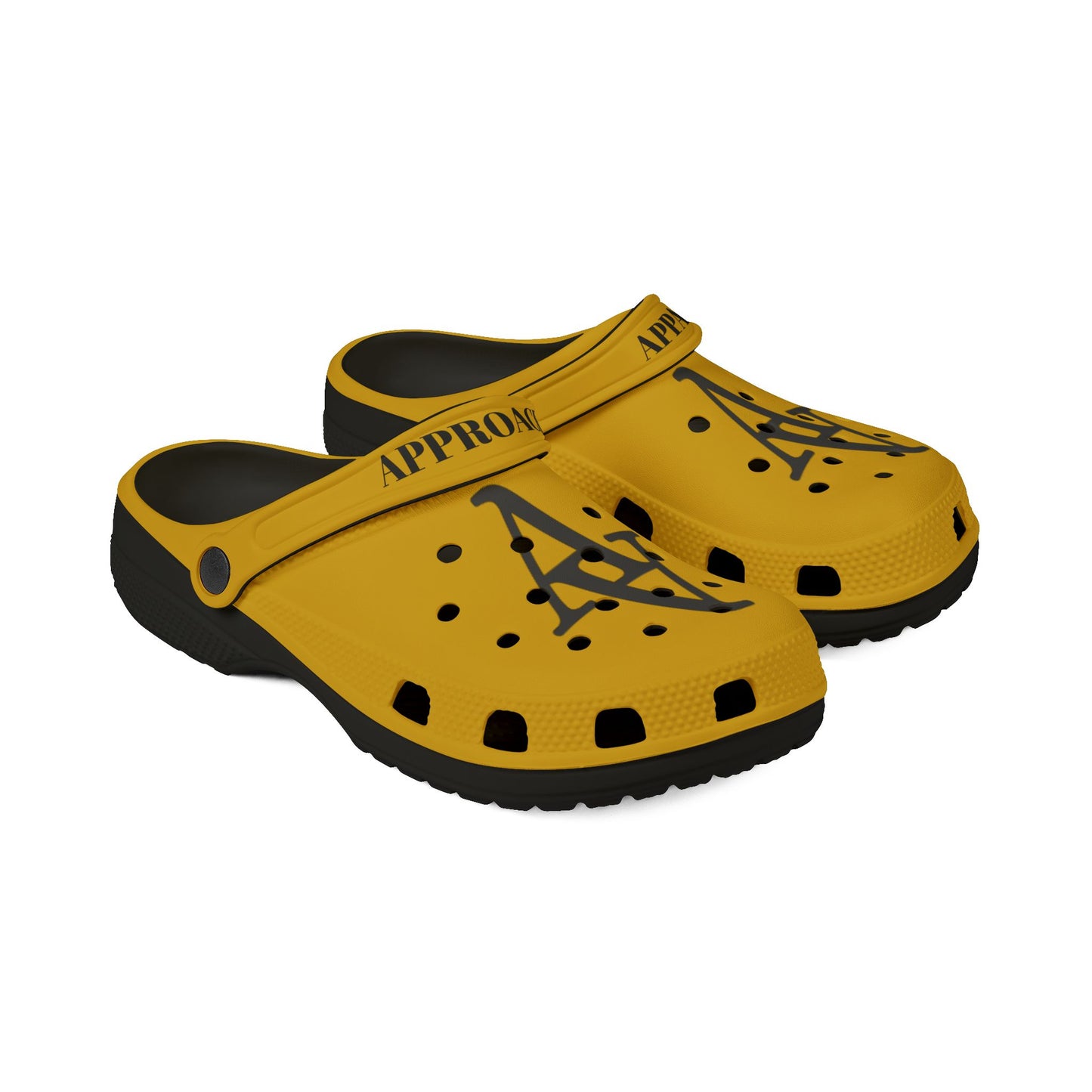 Stylish Approach Apparel Yellow EVA Foam Clogs - Trendy Slip-On Shoes for Comfort