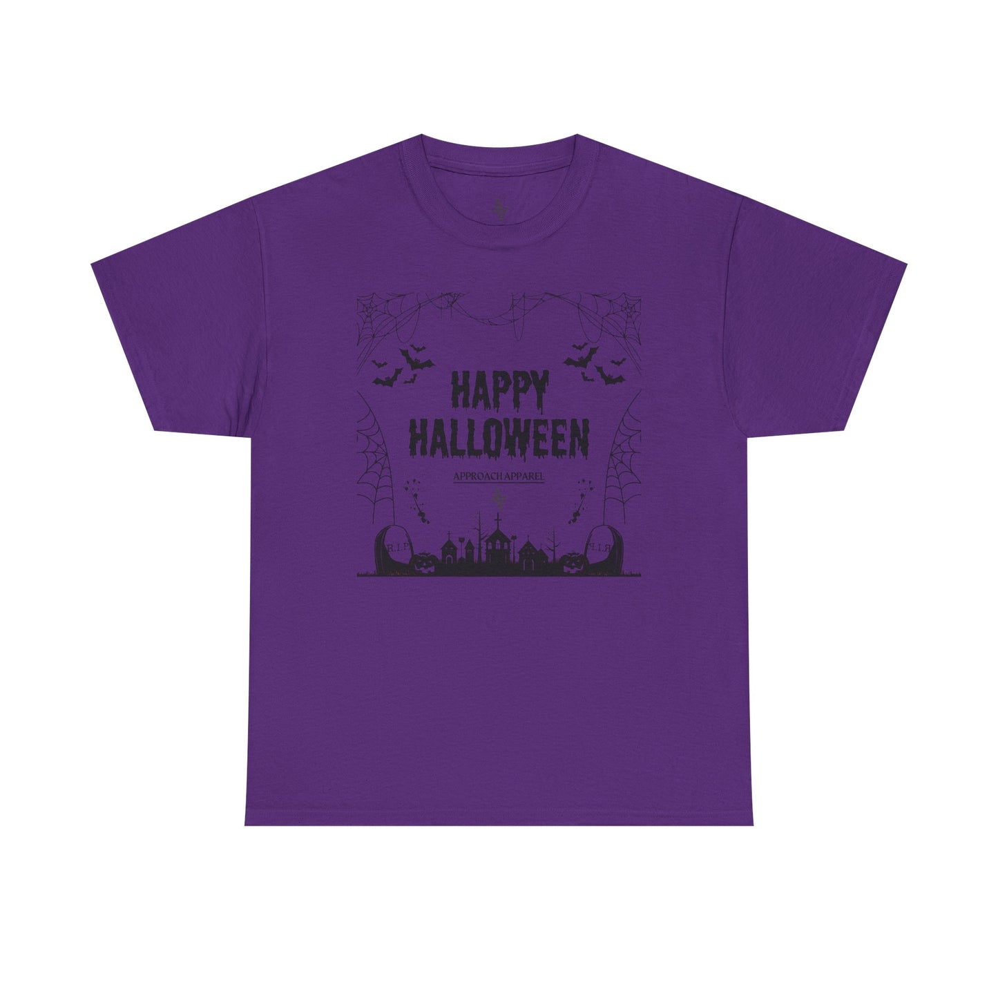 Approach Apparel Halloween Graphic Tee, Heavy Cotton Tee, Spooky Shirt, Trick or Treat Apparel, Fall Fashion, Halloween Gift