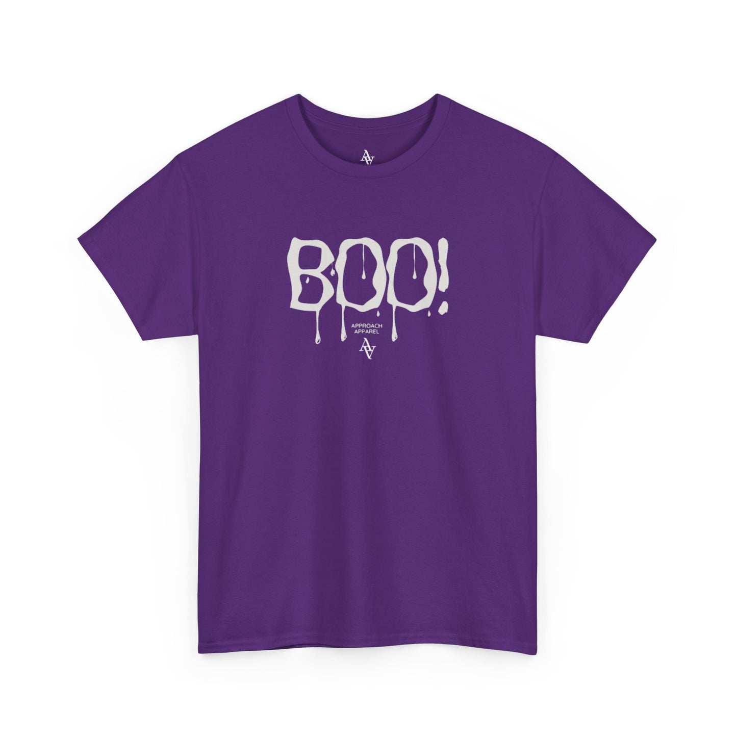 Approach Apparel Halloween Tee, Spooky Graphic T-Shirt, Boo Ghost Shirt, Casual Fall Apparel, Unisex Halloween Clothing