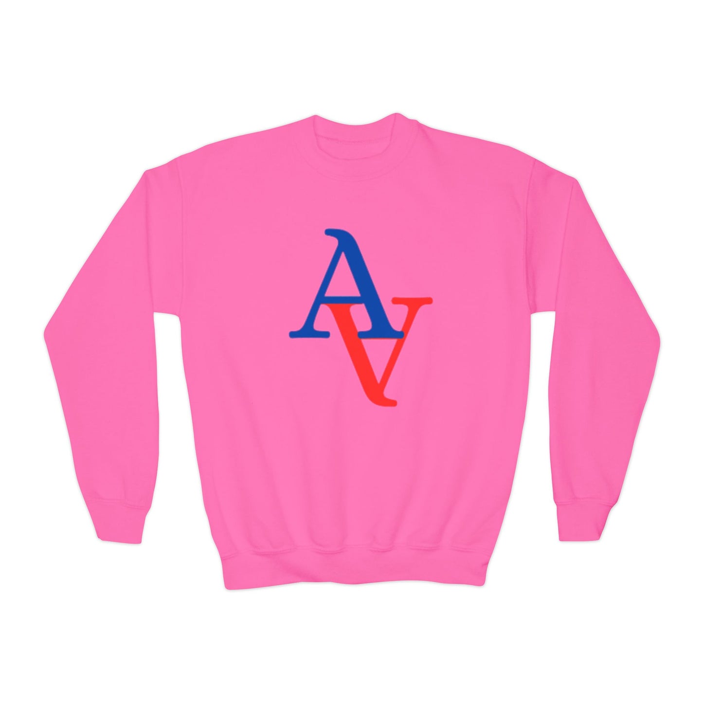 Approach Apparel Youth Crewneck Sweatshirt - Autism Awareness Heart Design