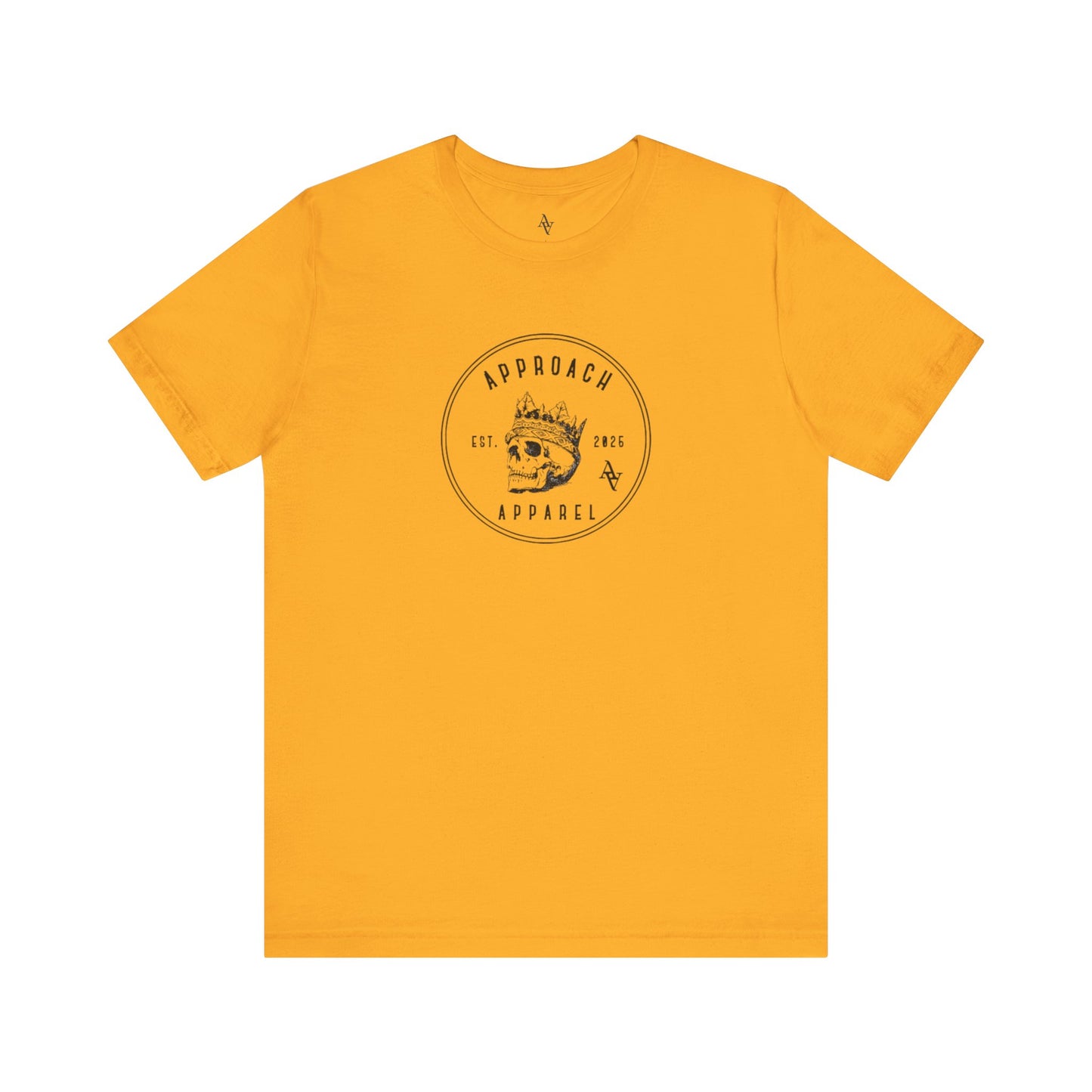 Approach Apparel Casual Graphic Tee - Jersey Short Sleeve T-Shirt, Perfect for Everyday Wear, Gifts, Festivals, and Celebrations