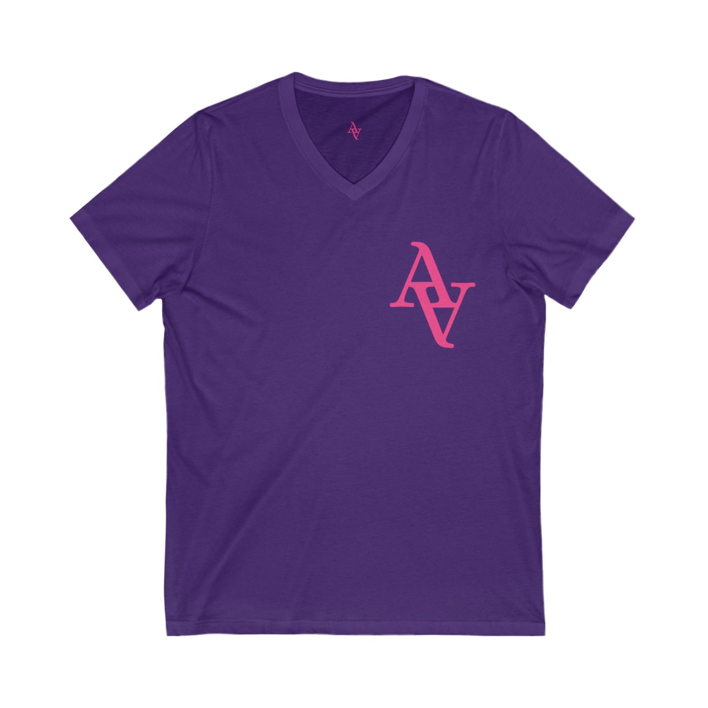 Approach Apparel Breast Cancer Awareness V-Neck Tee - Fight, Thrive, Hope