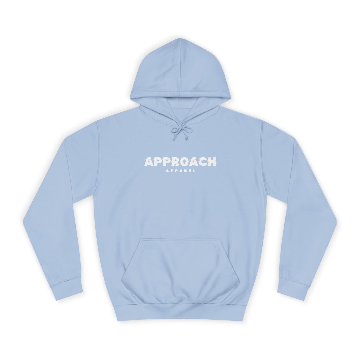 Approach Apparel College Hoodie with 'APPROACH' Design - Casual Wear for Students, Gifts for Graduation, Cozy Lounge Hoodie, Trendy Campus Style