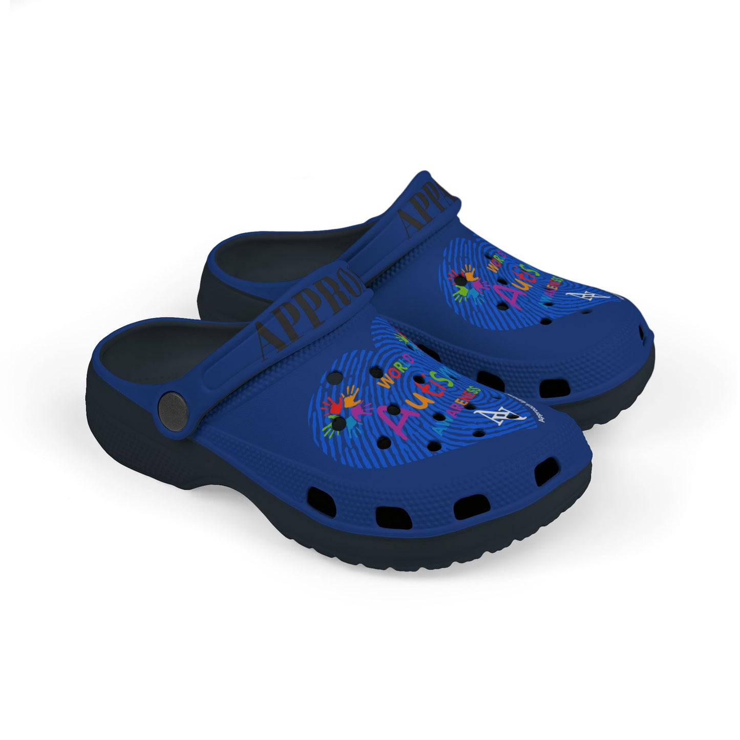 Approach Apparel Autism Awareness Kids' Foam Clogs - Perfect for Playtime and Summer Fun