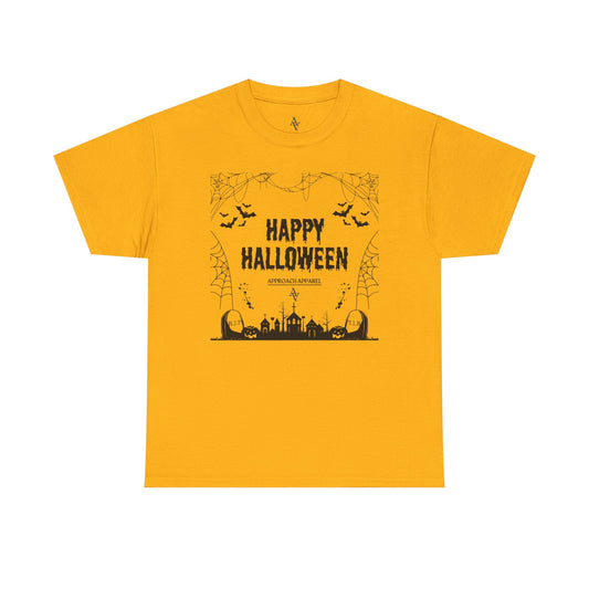 Approach Apparel Halloween Graphic Tee, Heavy Cotton Tee, Spooky Shirt, Trick or Treat Apparel, Fall Fashion, Halloween Gift