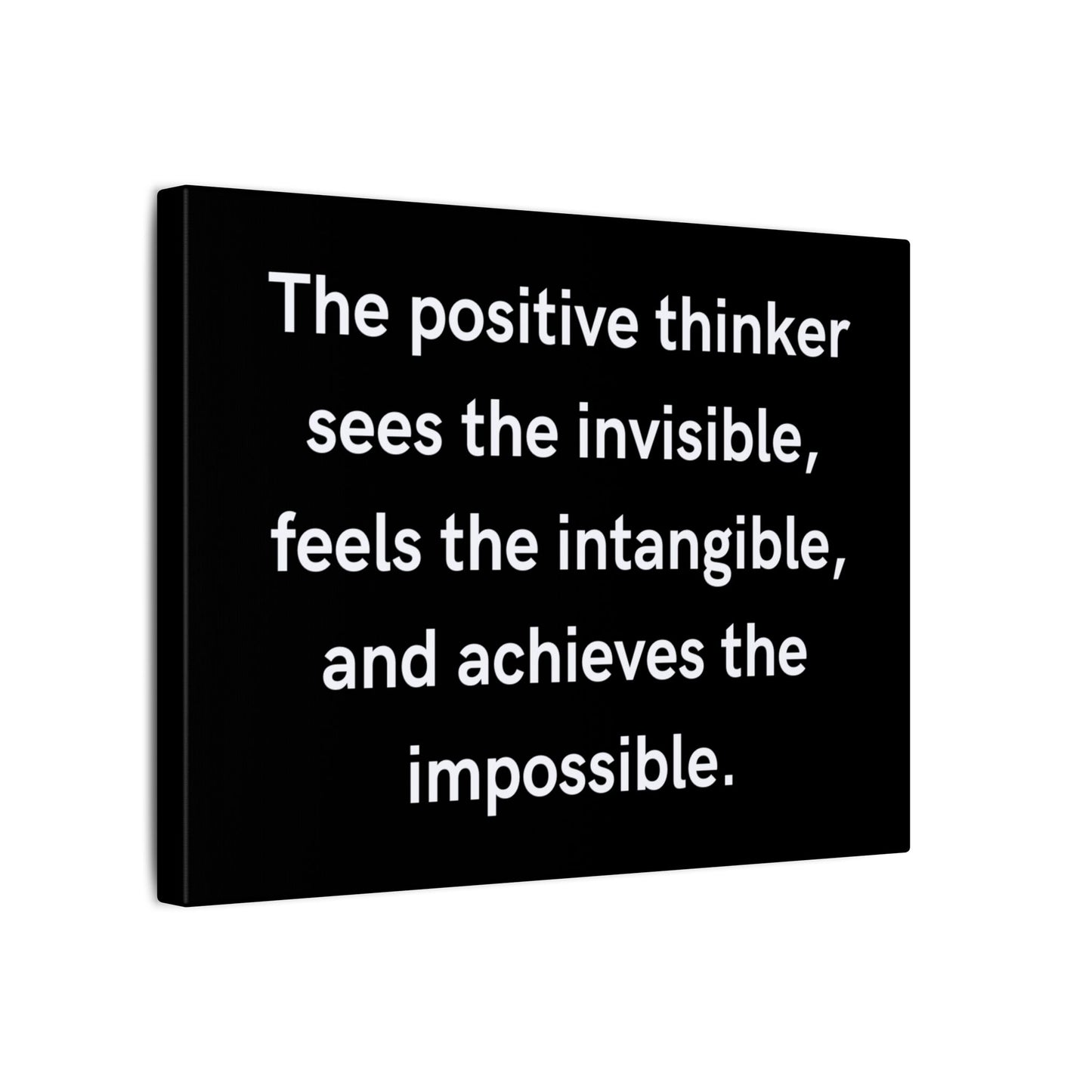 MO2V8 Inspirational Wall Art Canvas Print, Motivational Home Decor, Positive Quote Decoration, Gift for Entrepreneurs, Office Wall Art