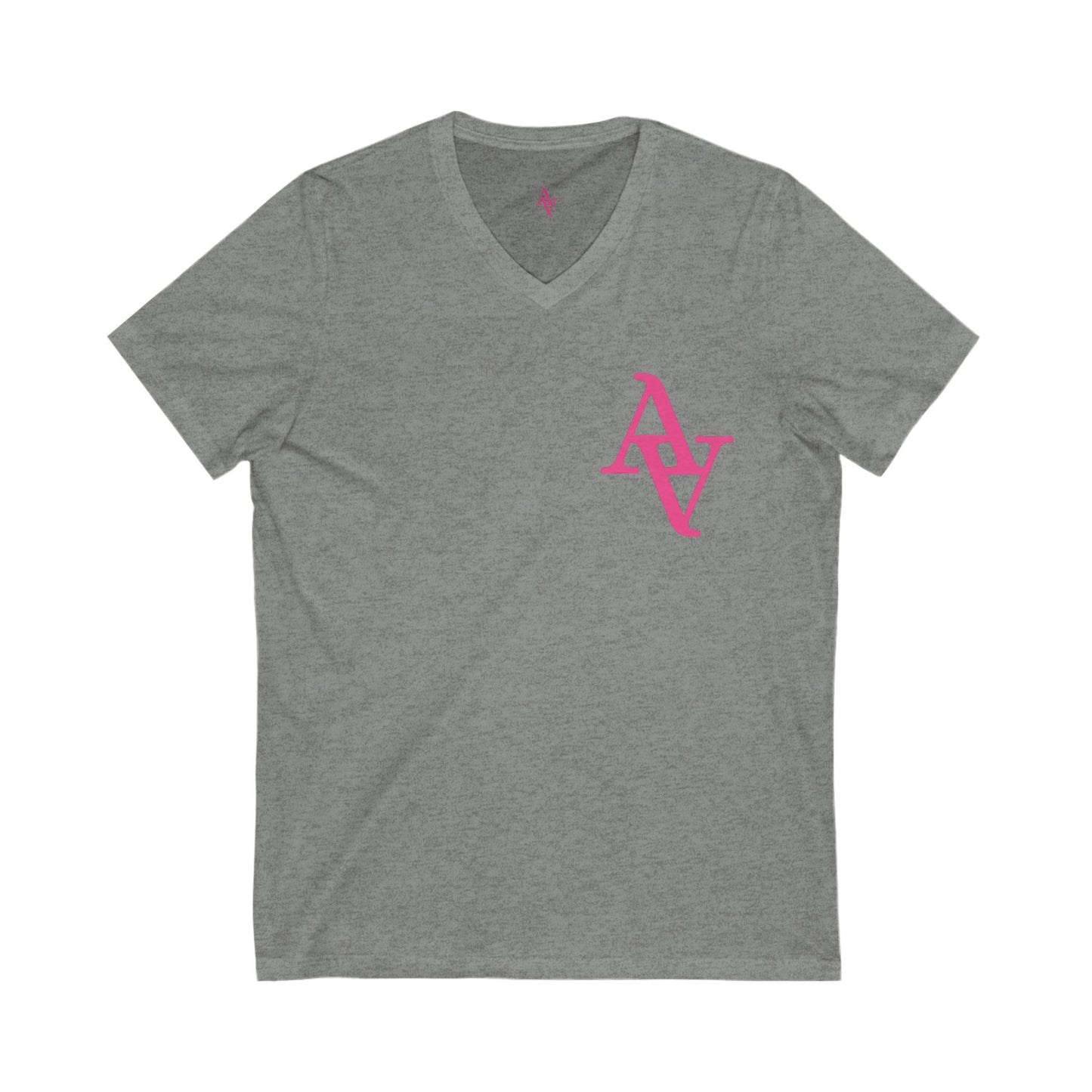 Approach Apparel Breast Cancer Awareness V-Neck Tee - Fight, Thrive, Hope