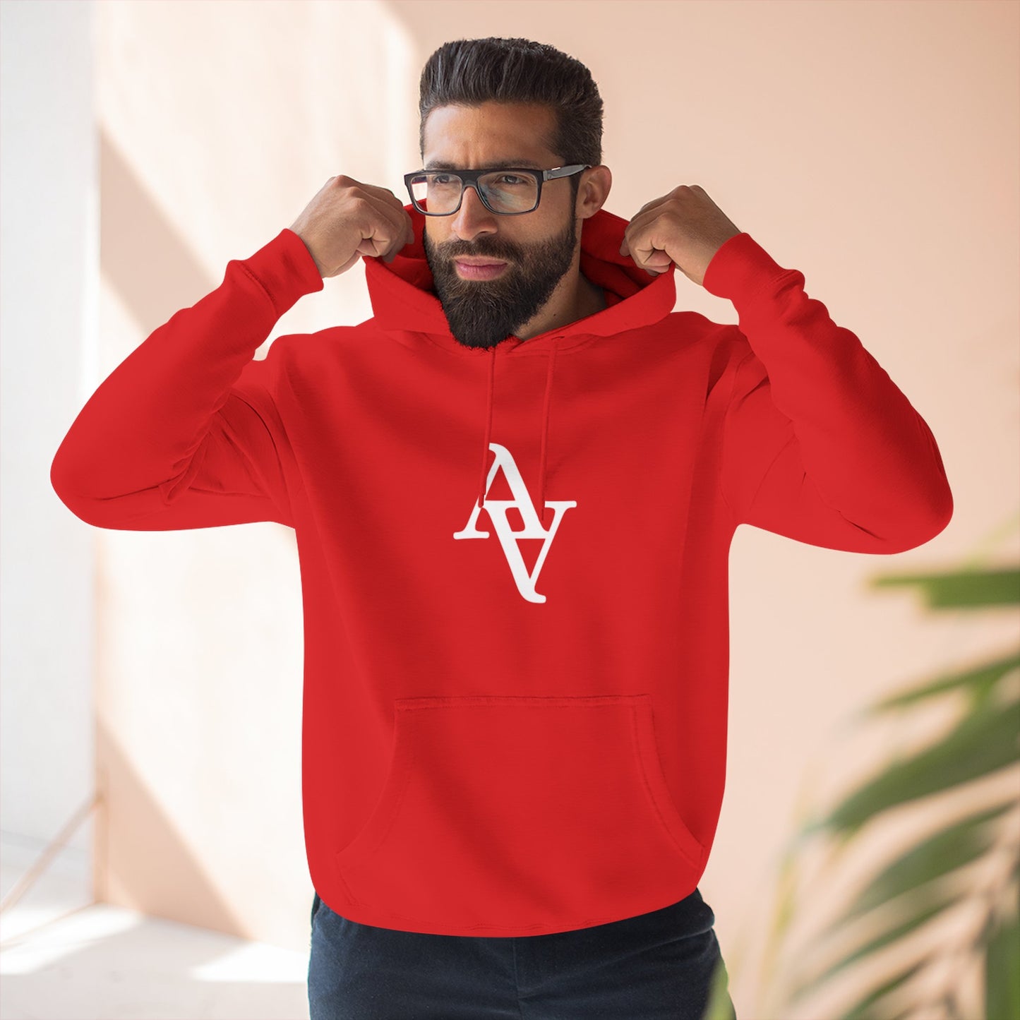 Approach Apparel Three-Panel Fleece Hoodie for Cozy Comfort