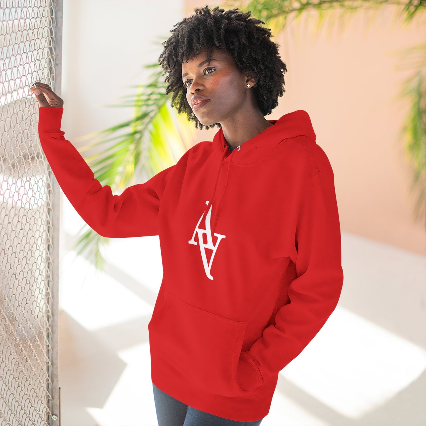 Approach Apparel Three-Panel Fleece Hoodie for Cozy Comfort
