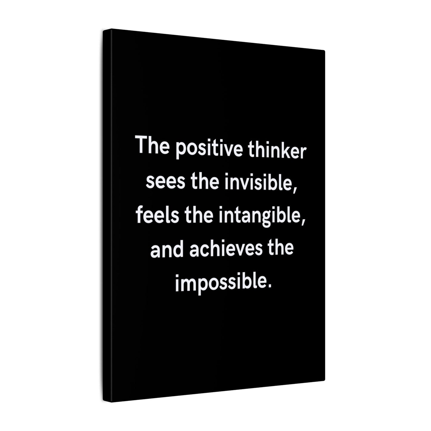 MO2V8 Inspirational Wall Art Canvas Print, Motivational Home Decor, Positive Quote Decoration, Gift for Entrepreneurs, Office Wall Art