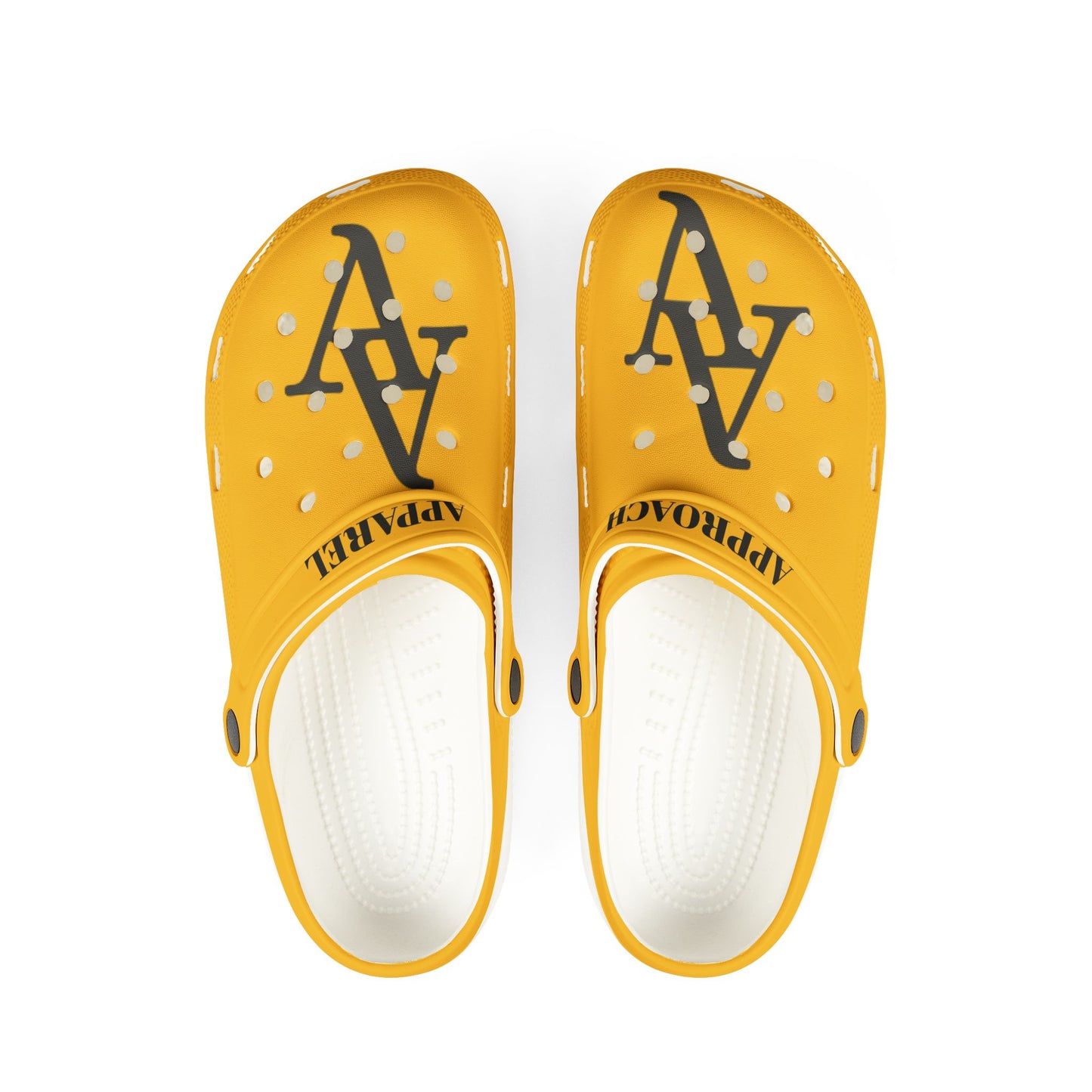 Stylish Approach Apparel Yellow EVA Foam Clogs - Trendy Slip-On Shoes for Comfort