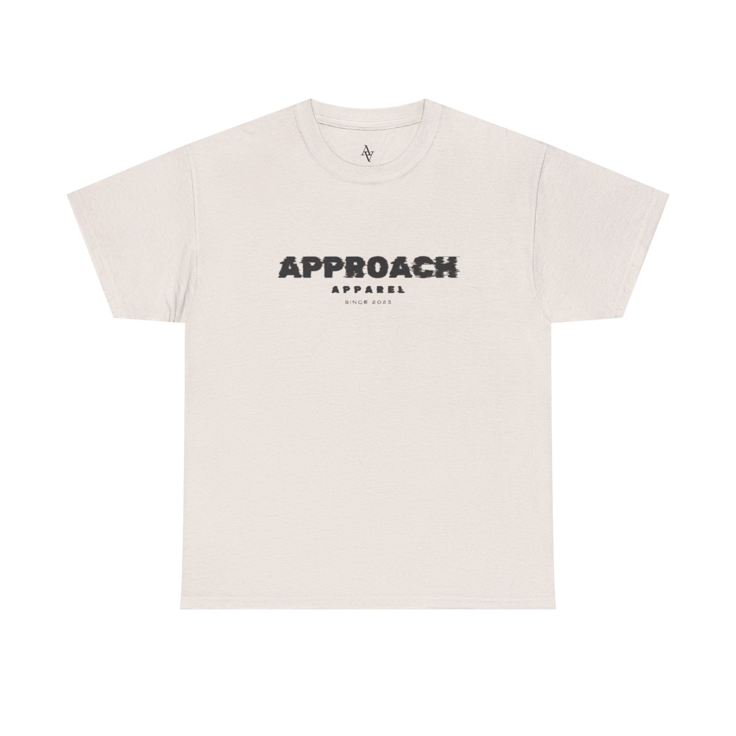 Approach Apparel Heavy Cotton Tee – ‘Approach’ Graphic Shirt, Casual Wear, Gifts for Him/Her, Daily Comfort, Streetwear Style