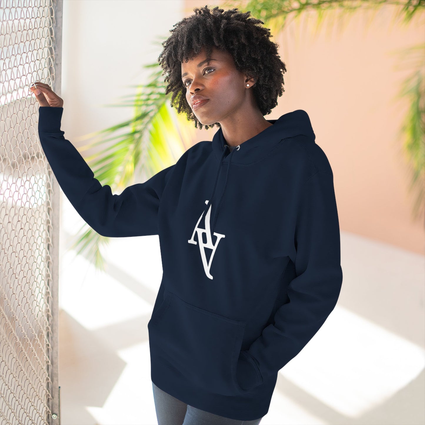 Approach Apparel Three-Panel Fleece Hoodie for Cozy Comfort