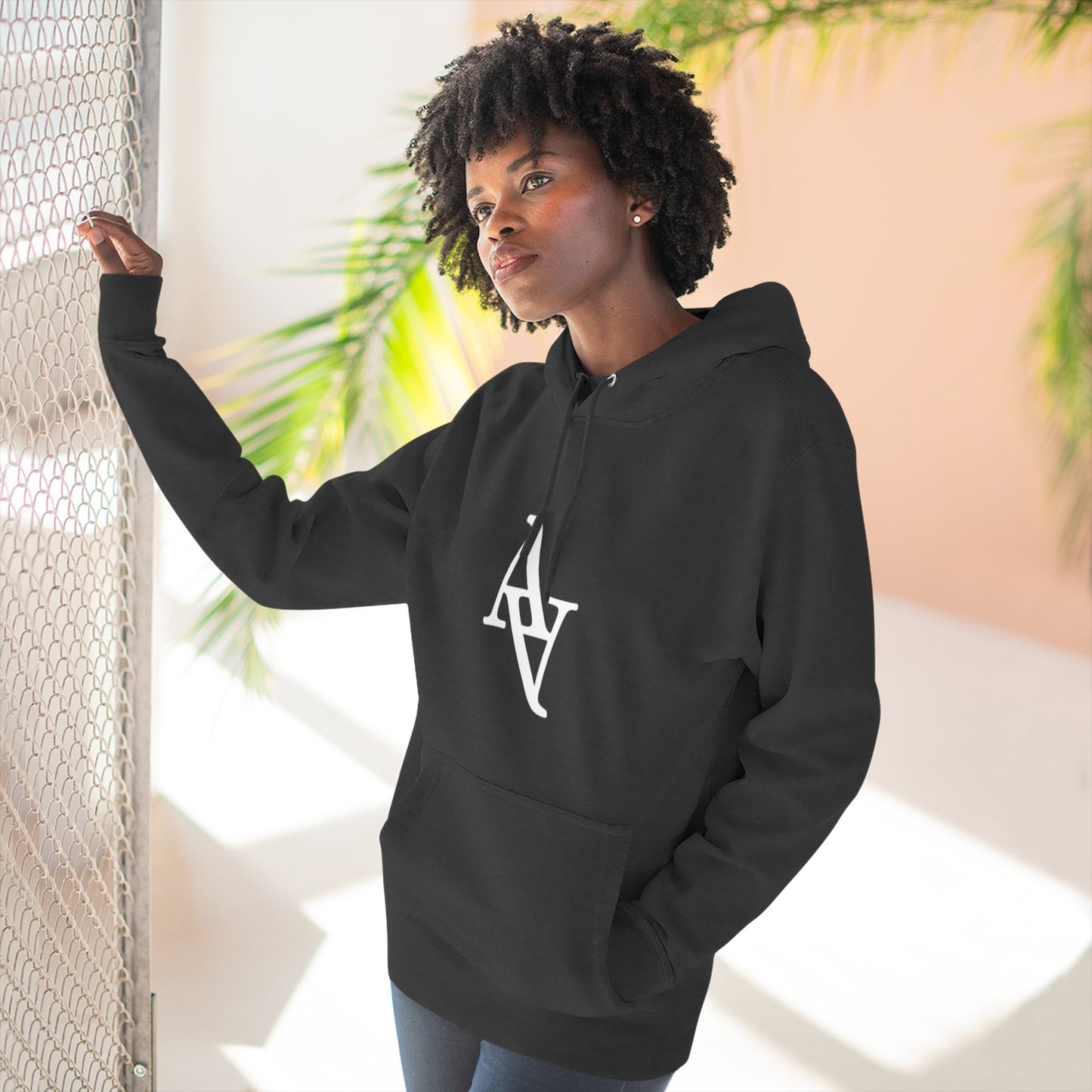 Approach Apparel Three-Panel Fleece Hoodie for Cozy Comfort