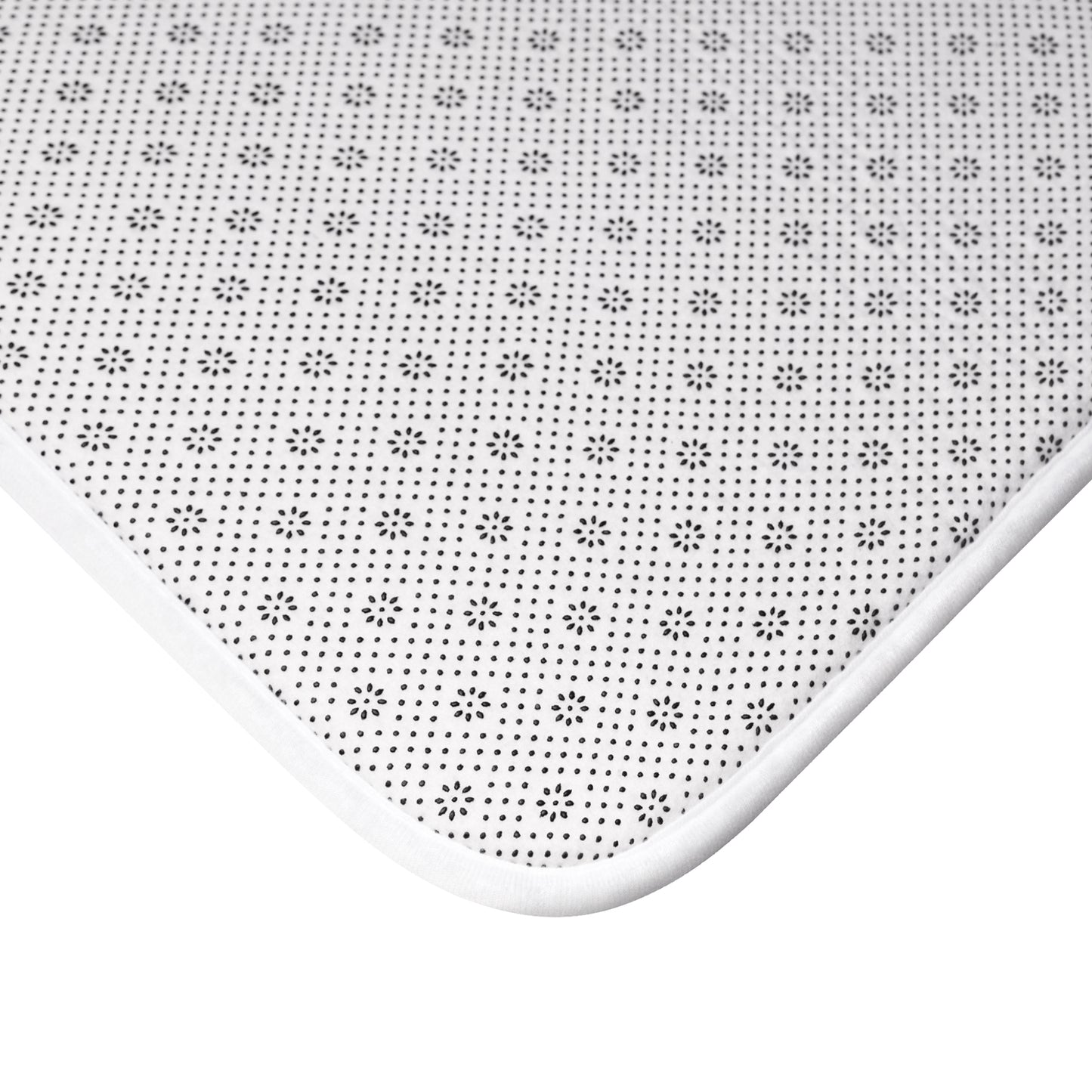 Autism Awareness Bath Mat, Approach Apparel Blue Heart Design, Support Autism Acceptance, Bathroom Decor, Gift for Special Needs Moms