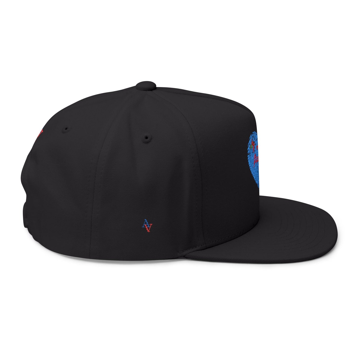 Approach Apparel Autism Awareness Flat Bill Cap - Stylish Embroidered Hat for Casual Wear