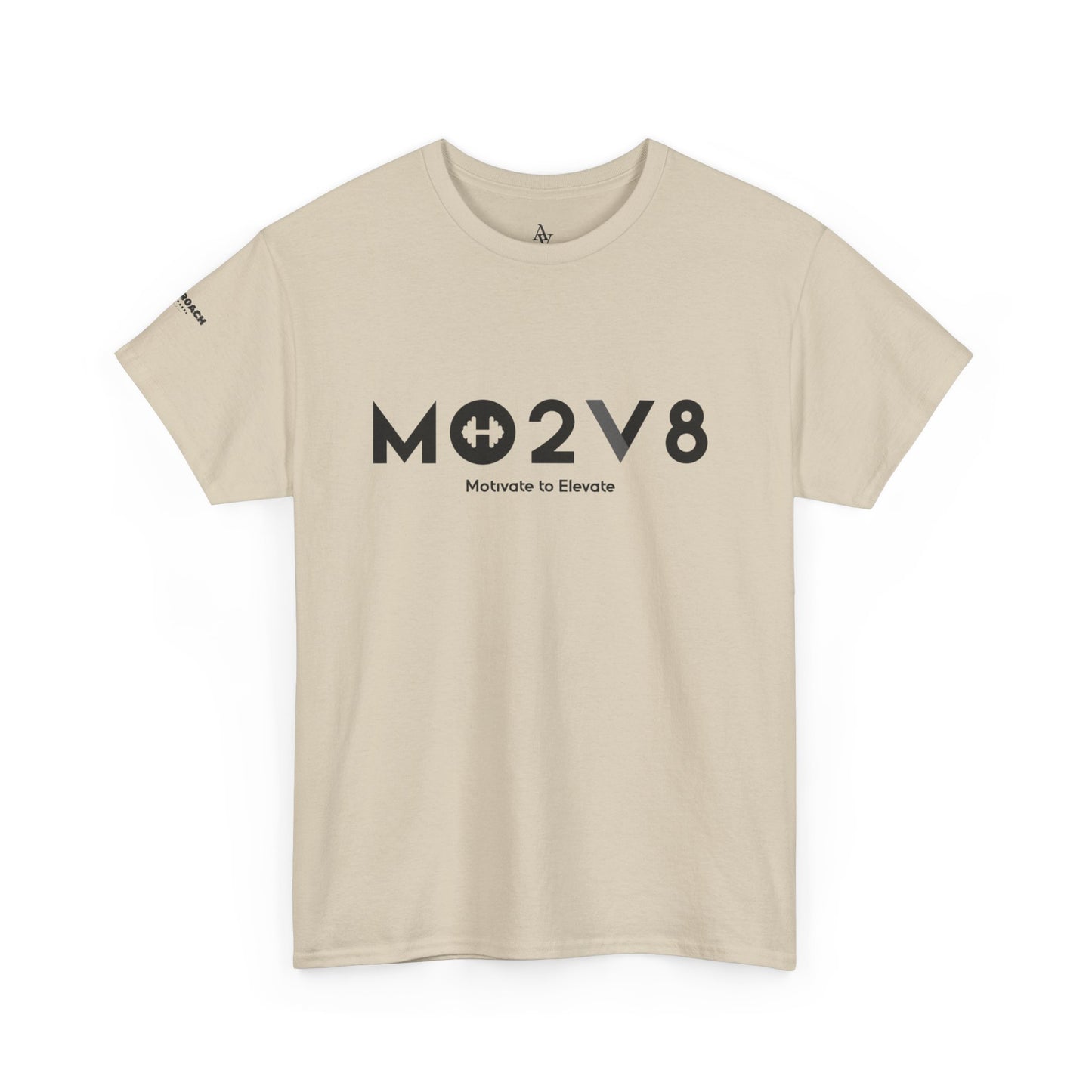 MO2V8 Heavy Cotton Tee, Graphic Tee, Casual Wear, Gift for Him/Her, Everyday T-Shirt, Comfortable Fashion