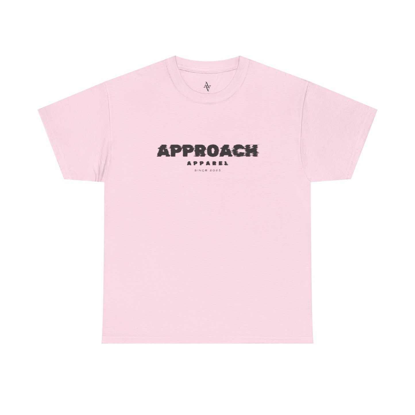 Approach Apparel Heavy Cotton Tee – ‘Approach’ Graphic Shirt, Casual Wear, Gifts for Him/Her, Daily Comfort, Streetwear Style