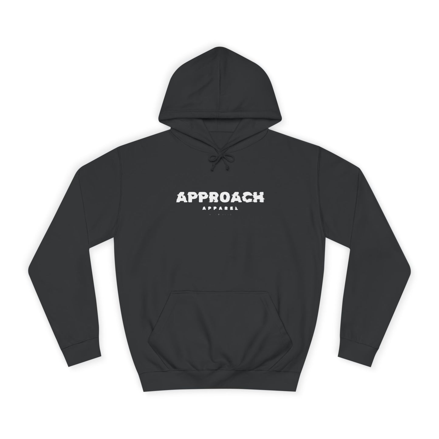Approach Apparel College Hoodie with 'APPROACH' Design - Casual Wear for Students, Gifts for Graduation, Cozy Lounge Hoodie, Trendy Campus Style