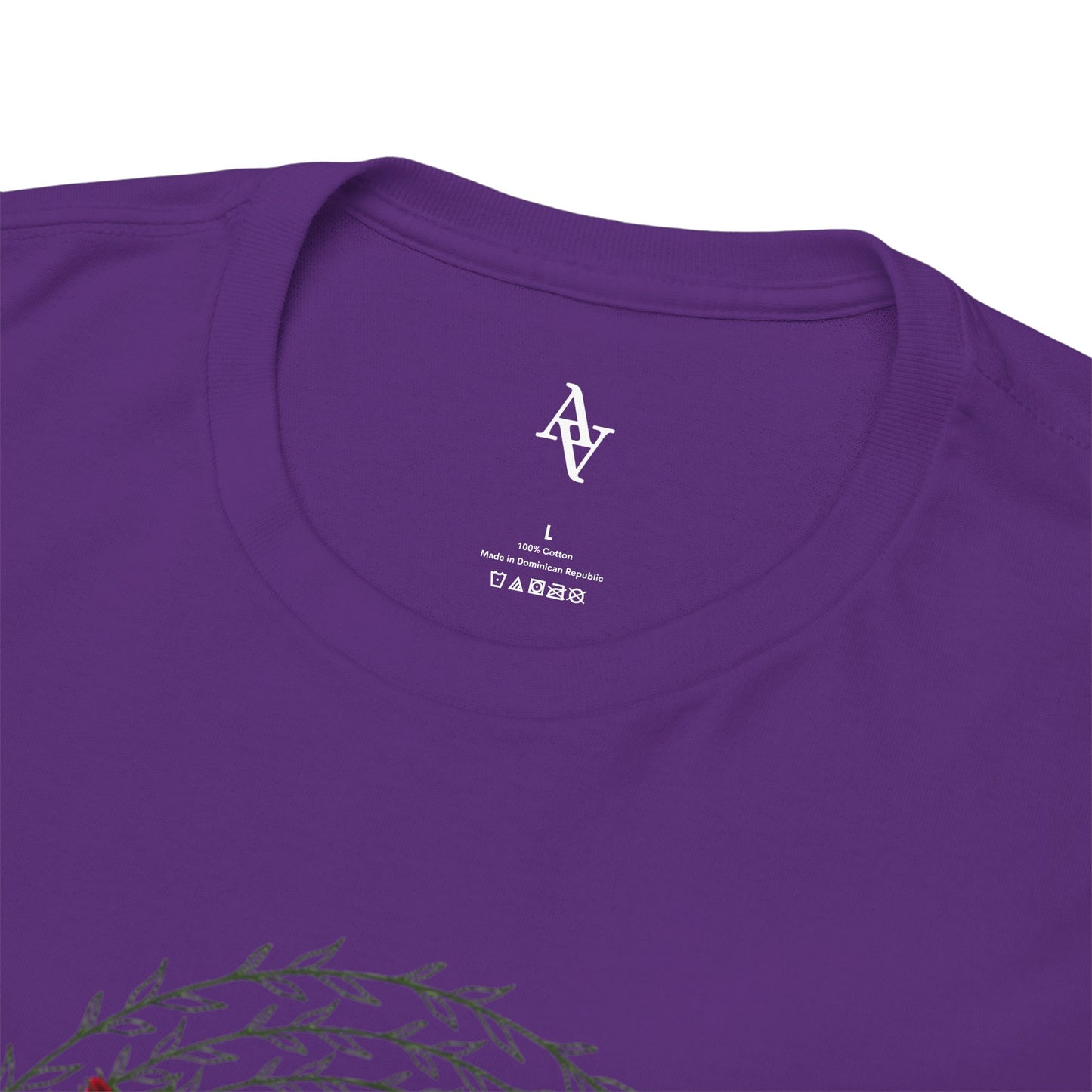 Approach Apparel Rose Embroidered Heavy Cotton Tee, Casual Summer Top, Vintage Style Gift, Floral Graphic Shirt, Trendy Streetwear