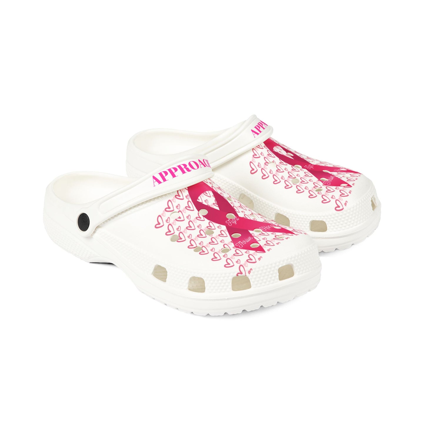 Approach Apparel Heartfelt EVA Foam Clogs - Fun & Comfortable Shoes for Every Occasion