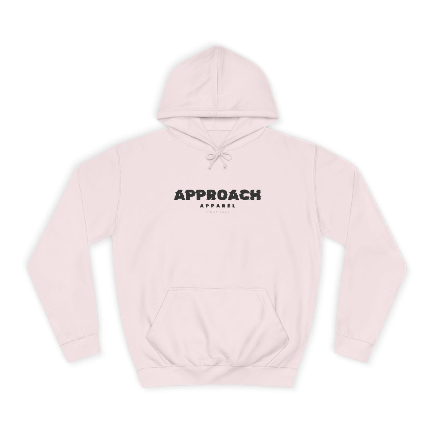 Approach Apparel College Hoodie with 'APPROACH' Design - Casual Wear for Students, Gifts for Graduation, Cozy Lounge Hoodie, Trendy Campus Style