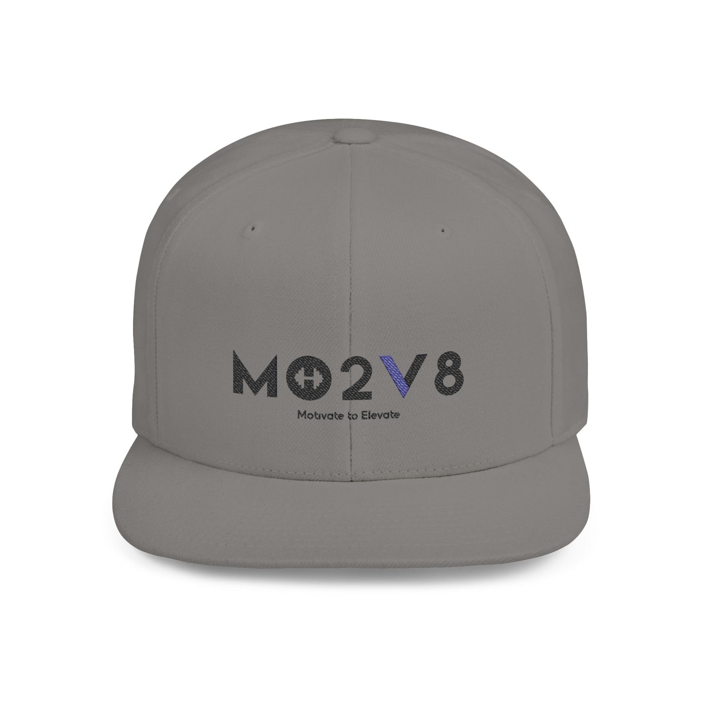 Stylish MO2V8 Flat Bill Snapback Hat, Cool Adjustable Cap for Streetwear, Great Gift for Sports Fans, Casual Outfits, Summer Festivals